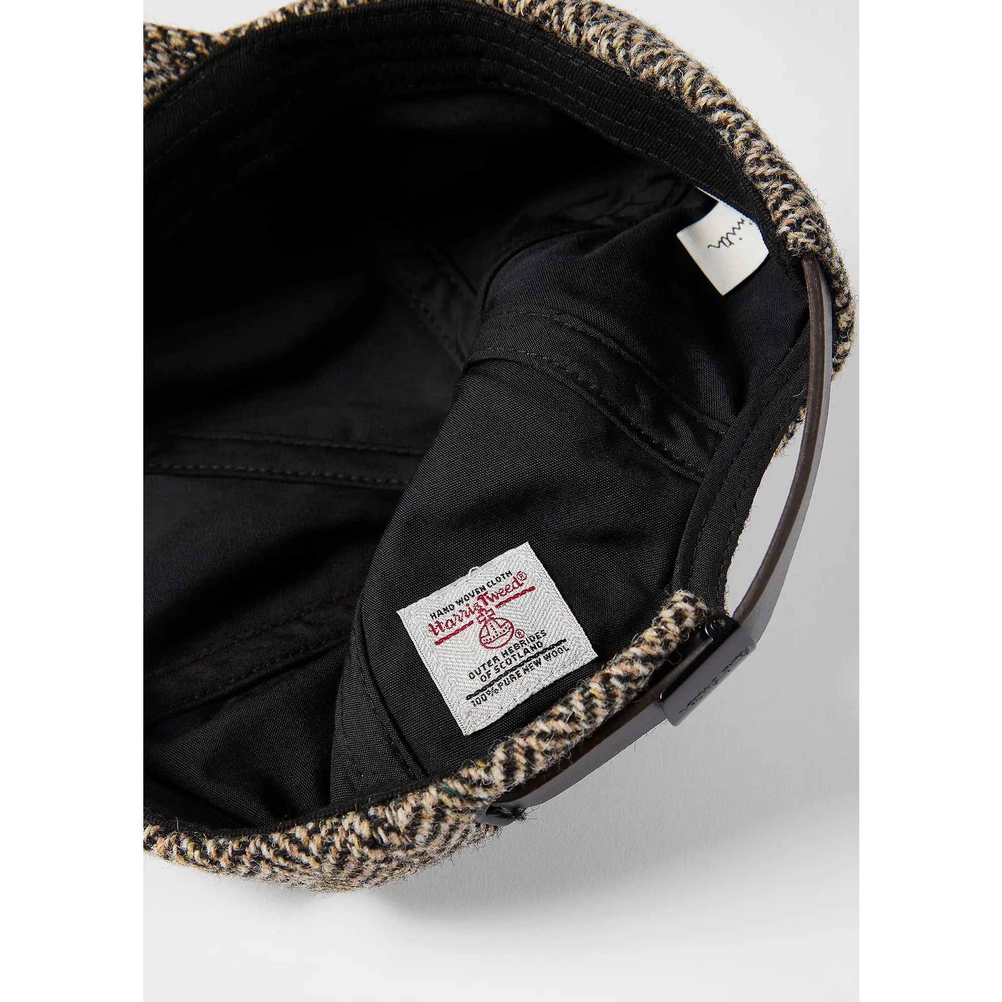 Product image 4 of 5 of Paul Smith Men's Harris Tweed Wool Cap - Brown