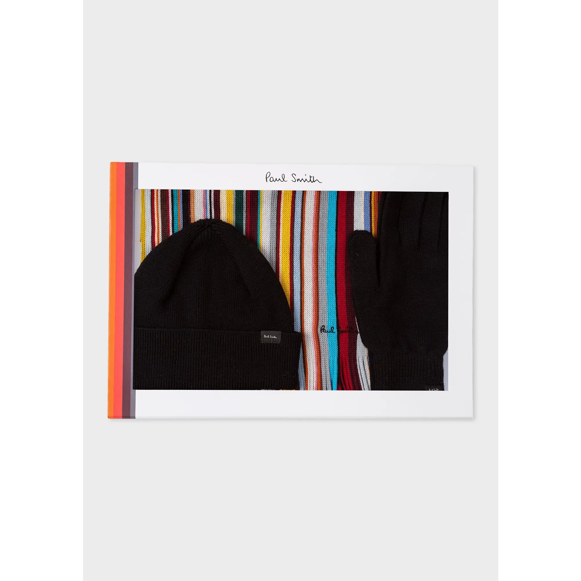 Product image 2 of 11 of Paul Smith Men's Hat Glove Scarf Gift Set - Black