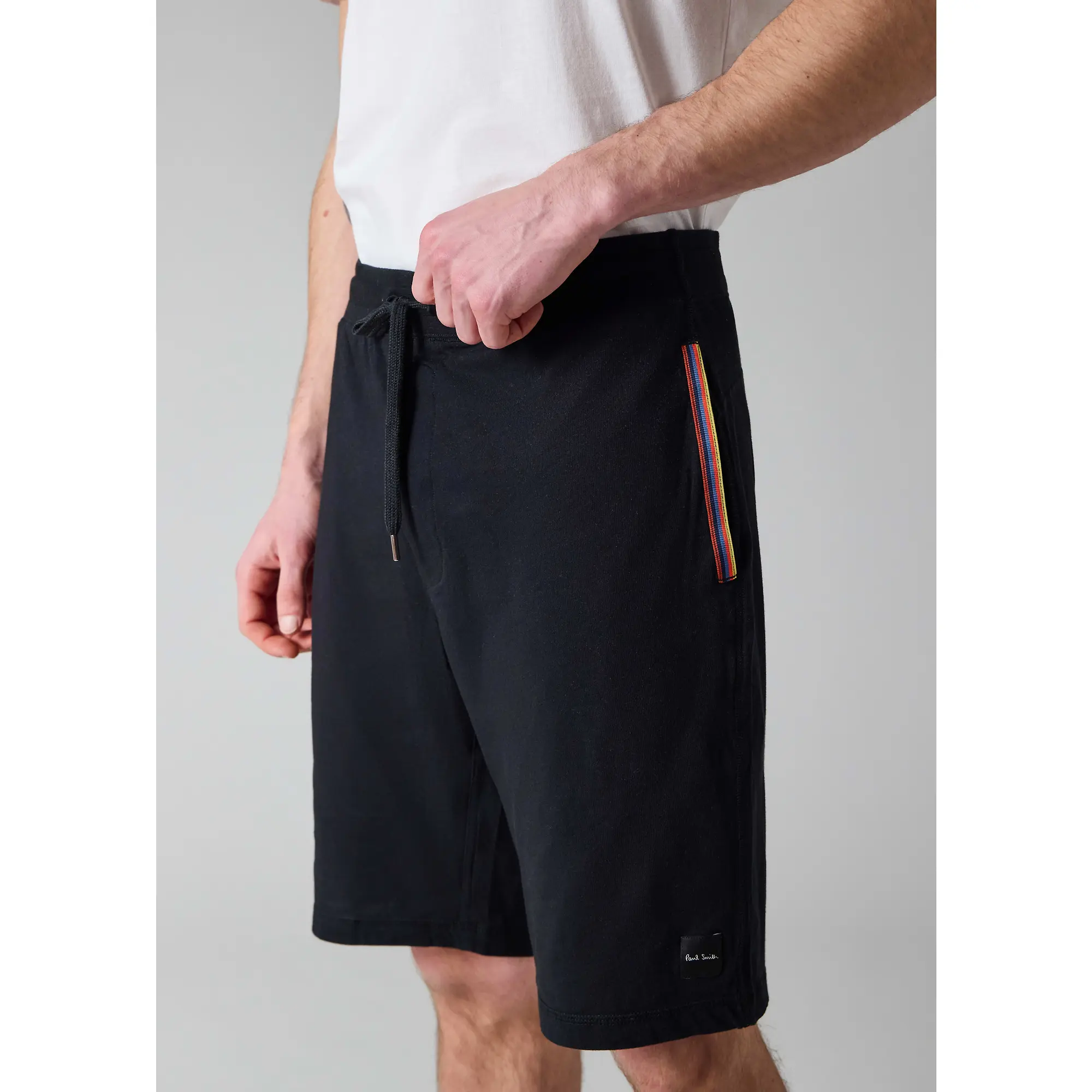 Product image 3 of 8 of Paul Smith Men's Jersey Cotton Lounge Shorts - Black