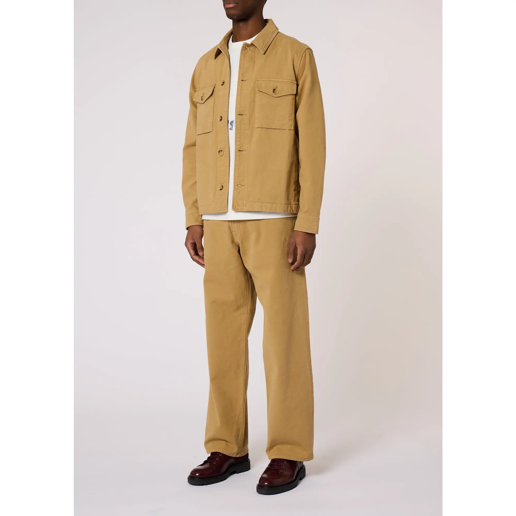 Product image 3 of 3 of Paul Smith Men's Military Overshirt Jacket - Light Beige