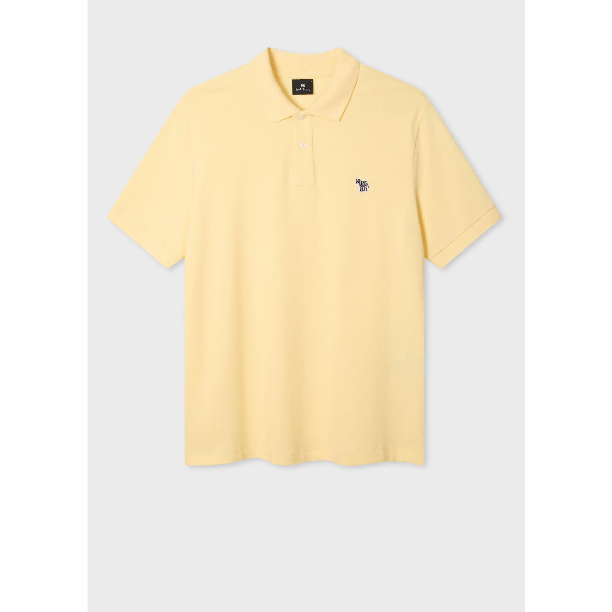 Product image 5 of 6 of Paul Smith Men's Organic Cotton Zebra Polo Shirt - Pale Yellow