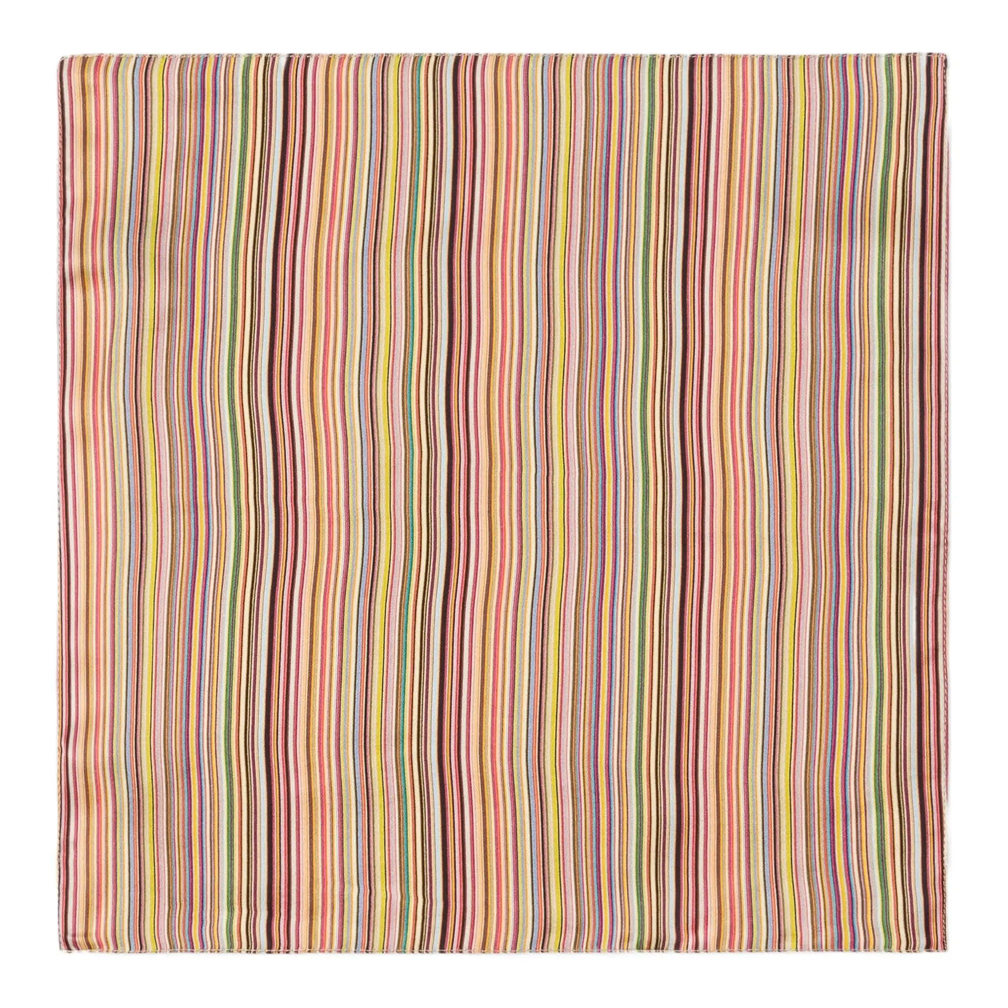 Product image 1 of 4 of Paul Smith Men's Pocket Square - Signature Stripe