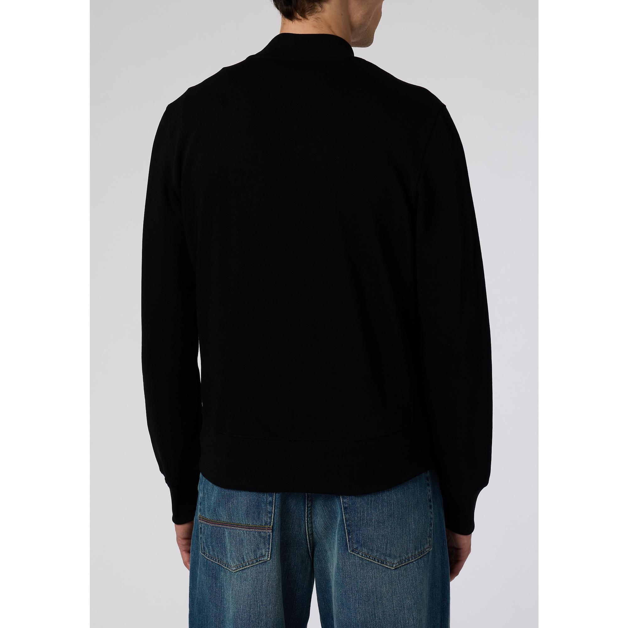 Paul Smith Men's Reg Fit Zebra Zip Bomber Jacket - Black | British