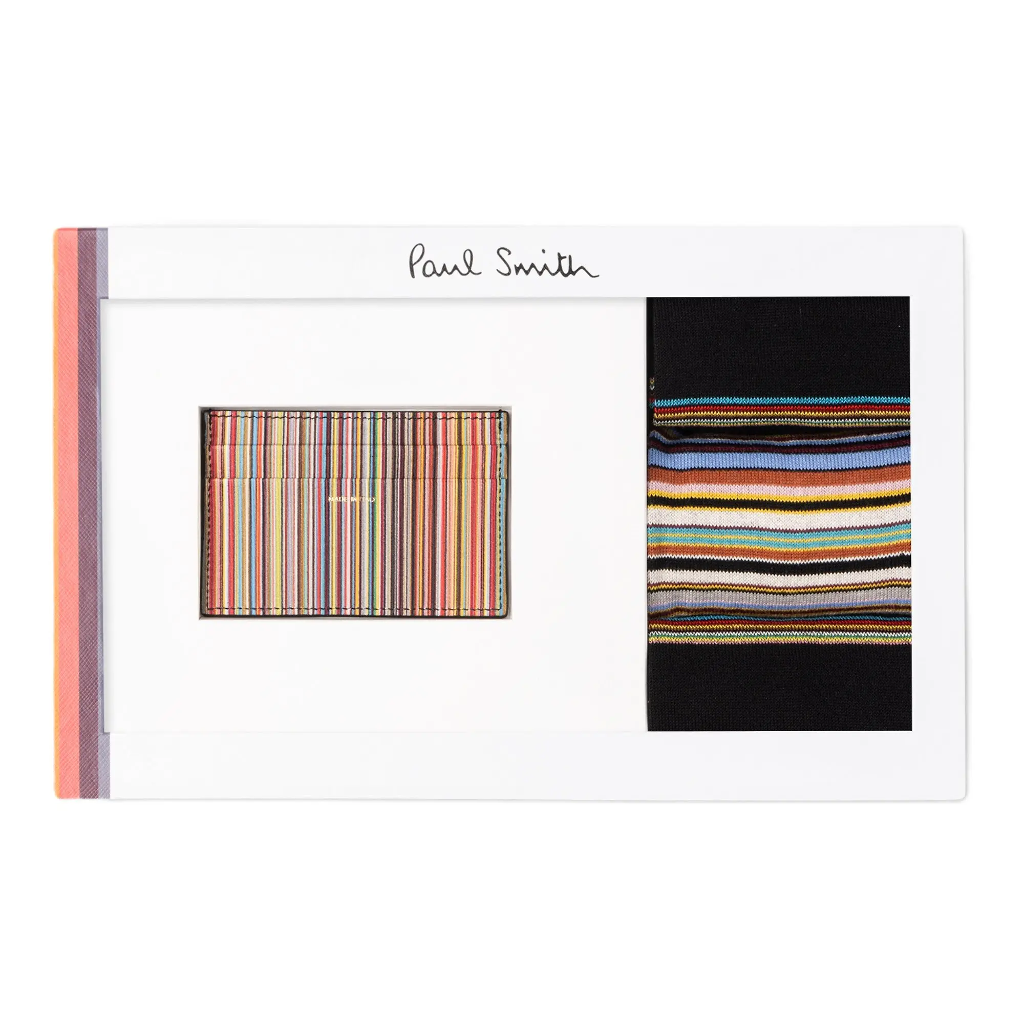 Product image 1 of 6 of Paul Smith Men's Sock & Card Case Gift Set - Black