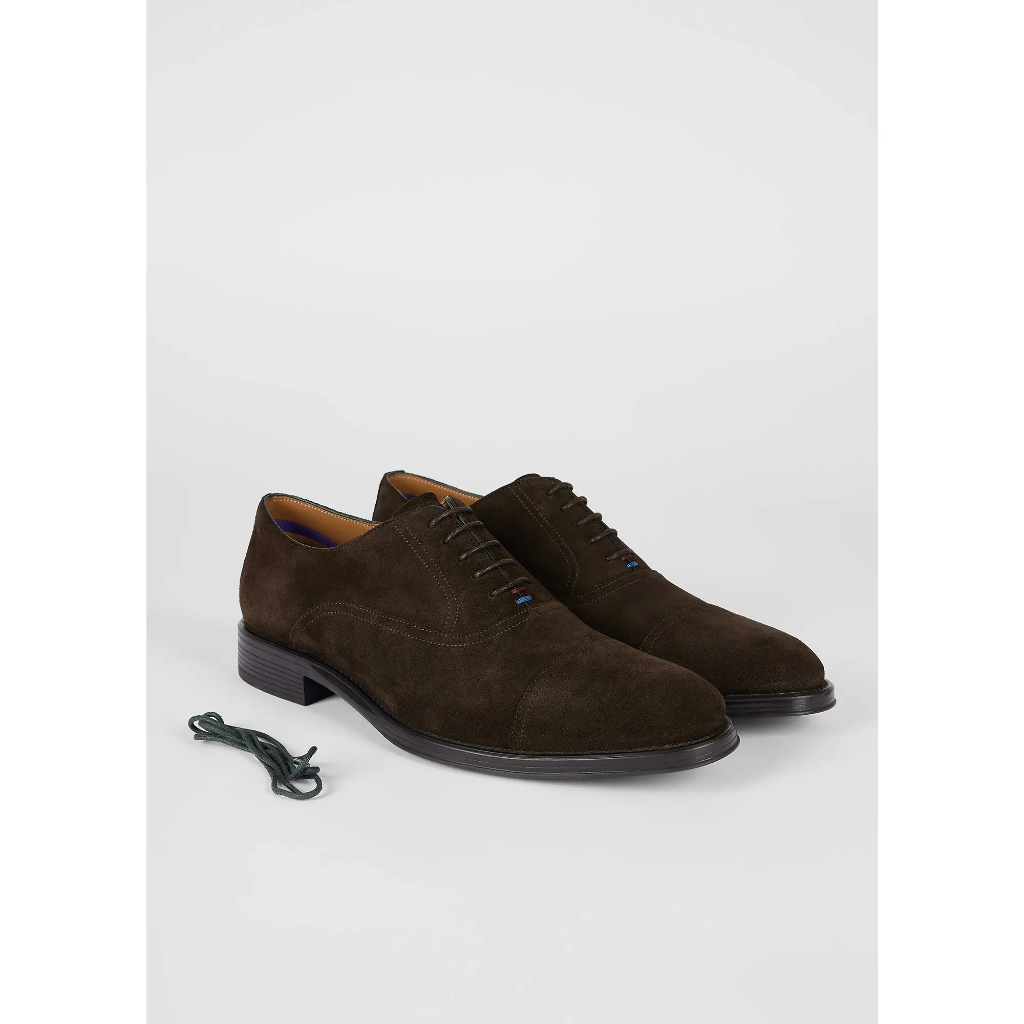 Product image 2 of 6 of Paul Smith Men's Timothy Derby Shoes - Dark Brown Suede