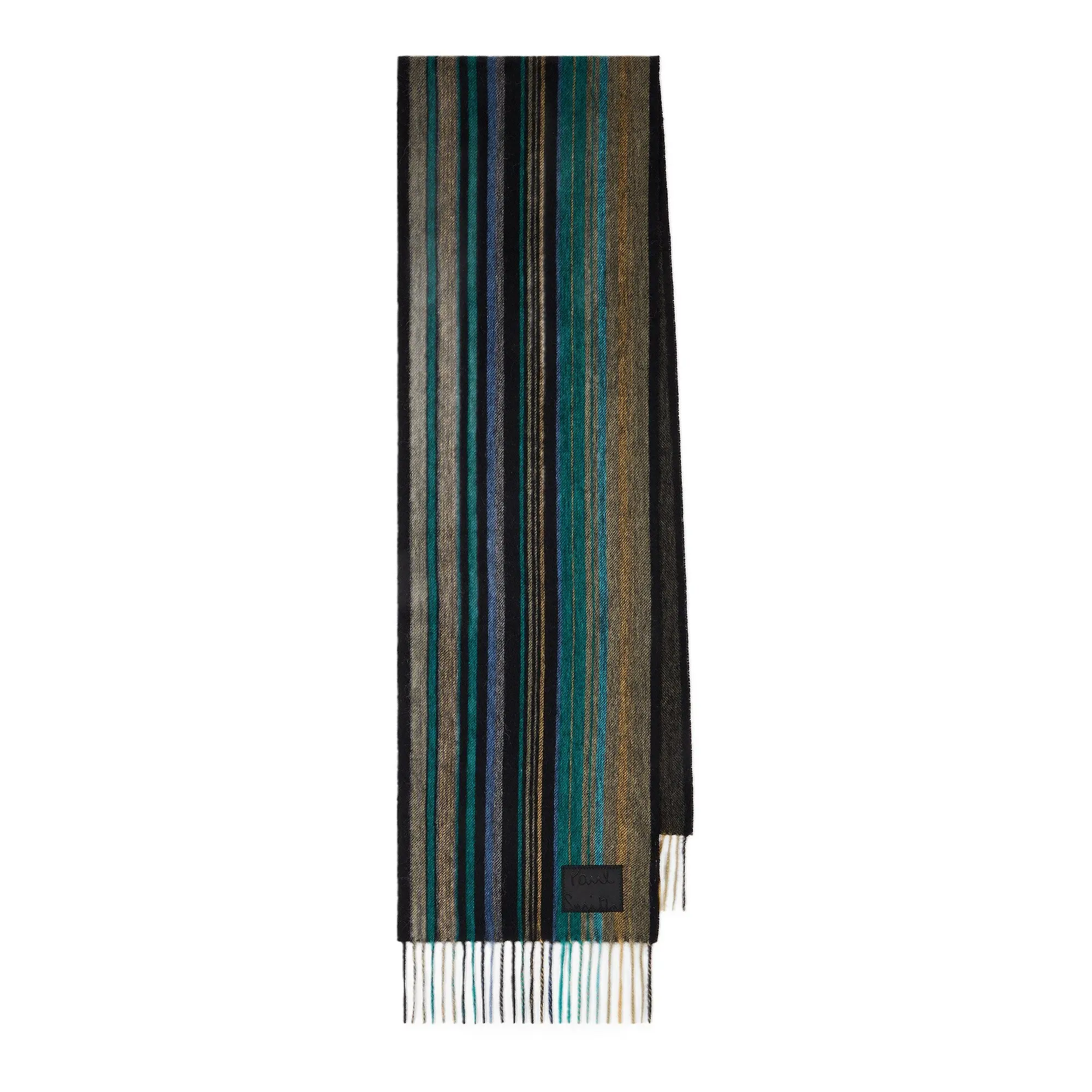 Product image 1 of 5 of Paul Smith Men's Trent Stripe Scarf - Black