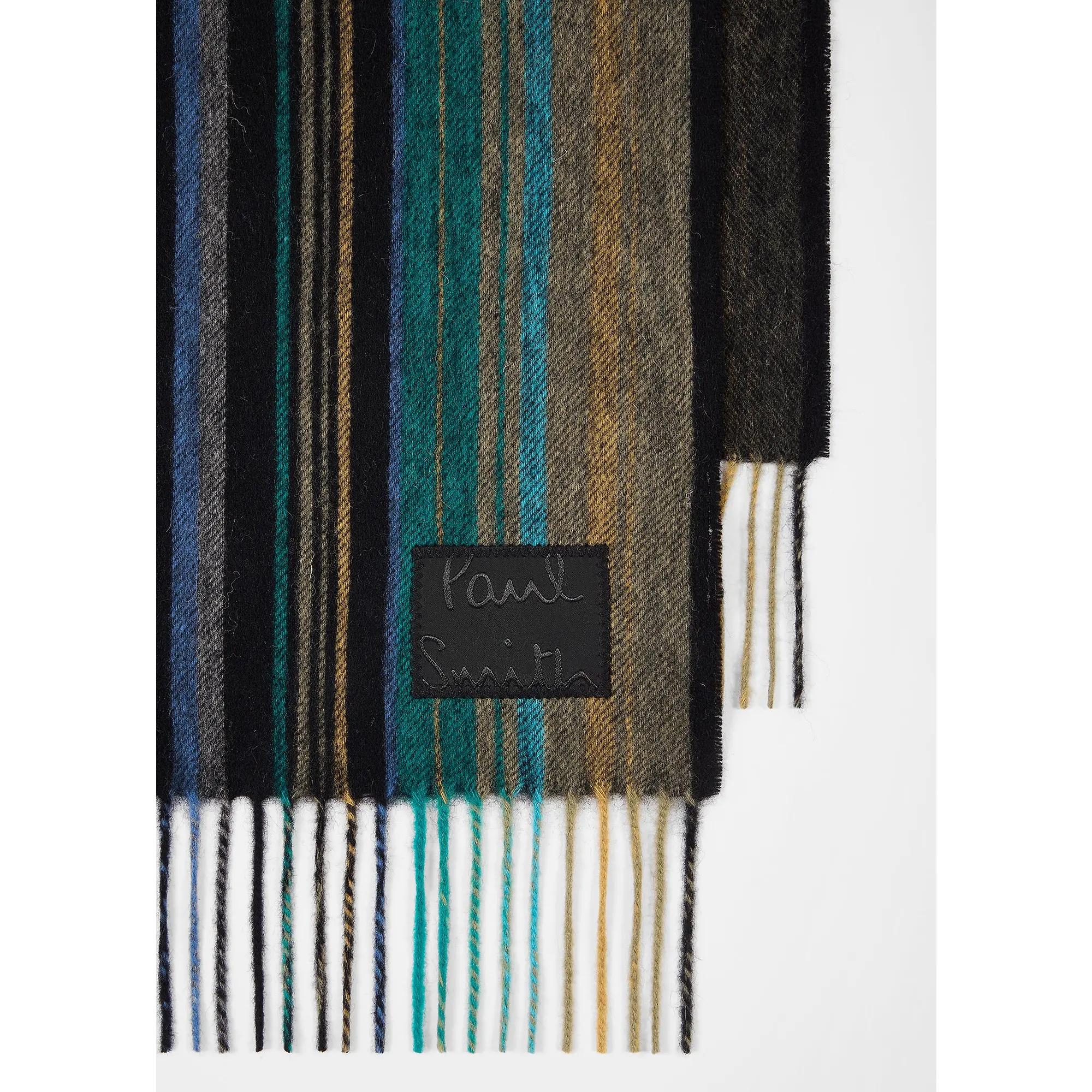 Product image 2 of 5 of Paul Smith Men's Trent Stripe Scarf - Black