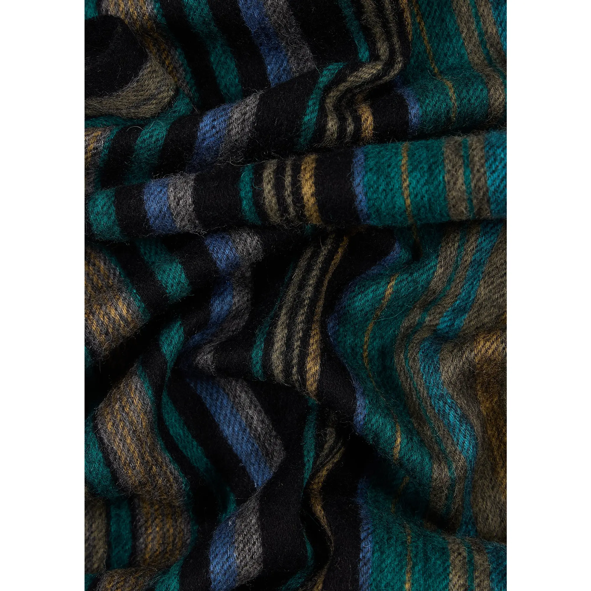 Product image 4 of 5 of Paul Smith Men's Trent Stripe Scarf - Black