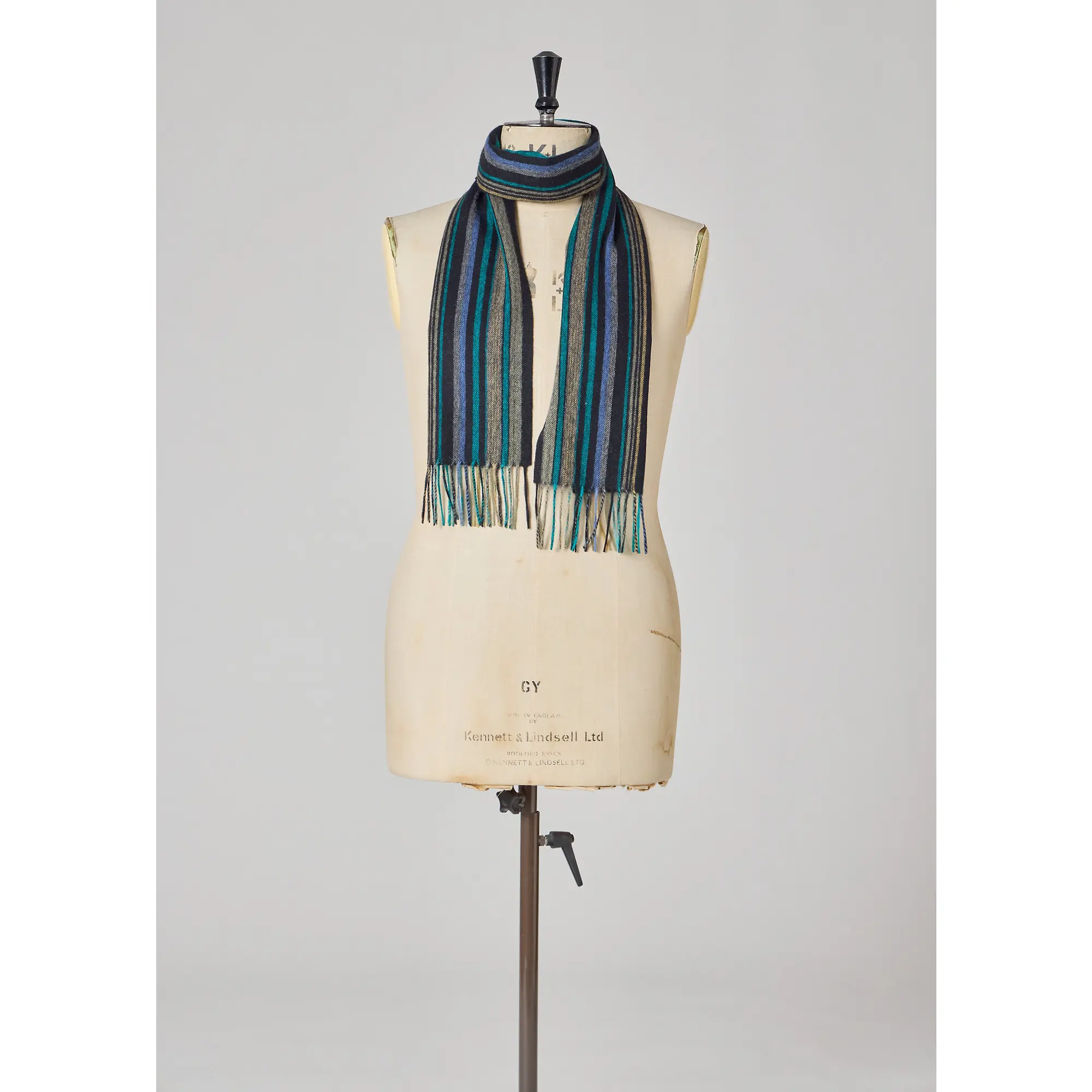 Product image 5 of 5 of Paul Smith Men's Trent Stripe Scarf - Black