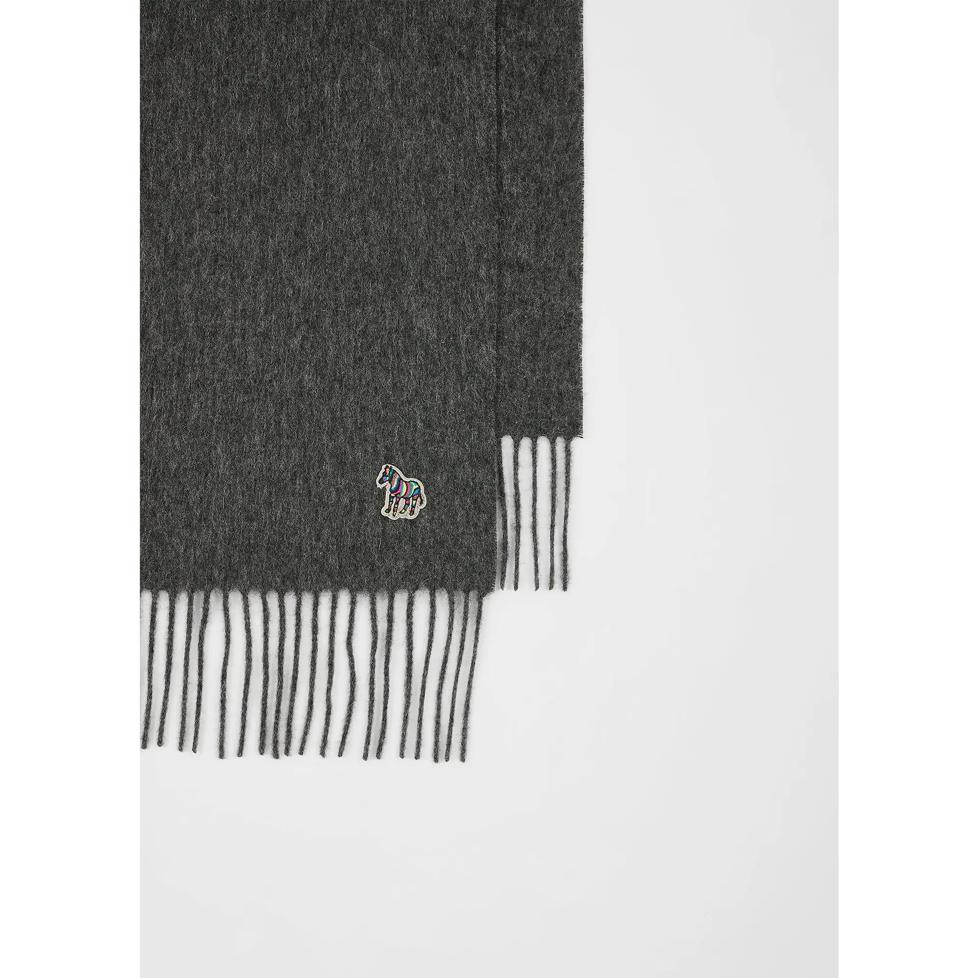 Product image 2 of 5 of Paul Smith Men's Zebra Scarf - Slate