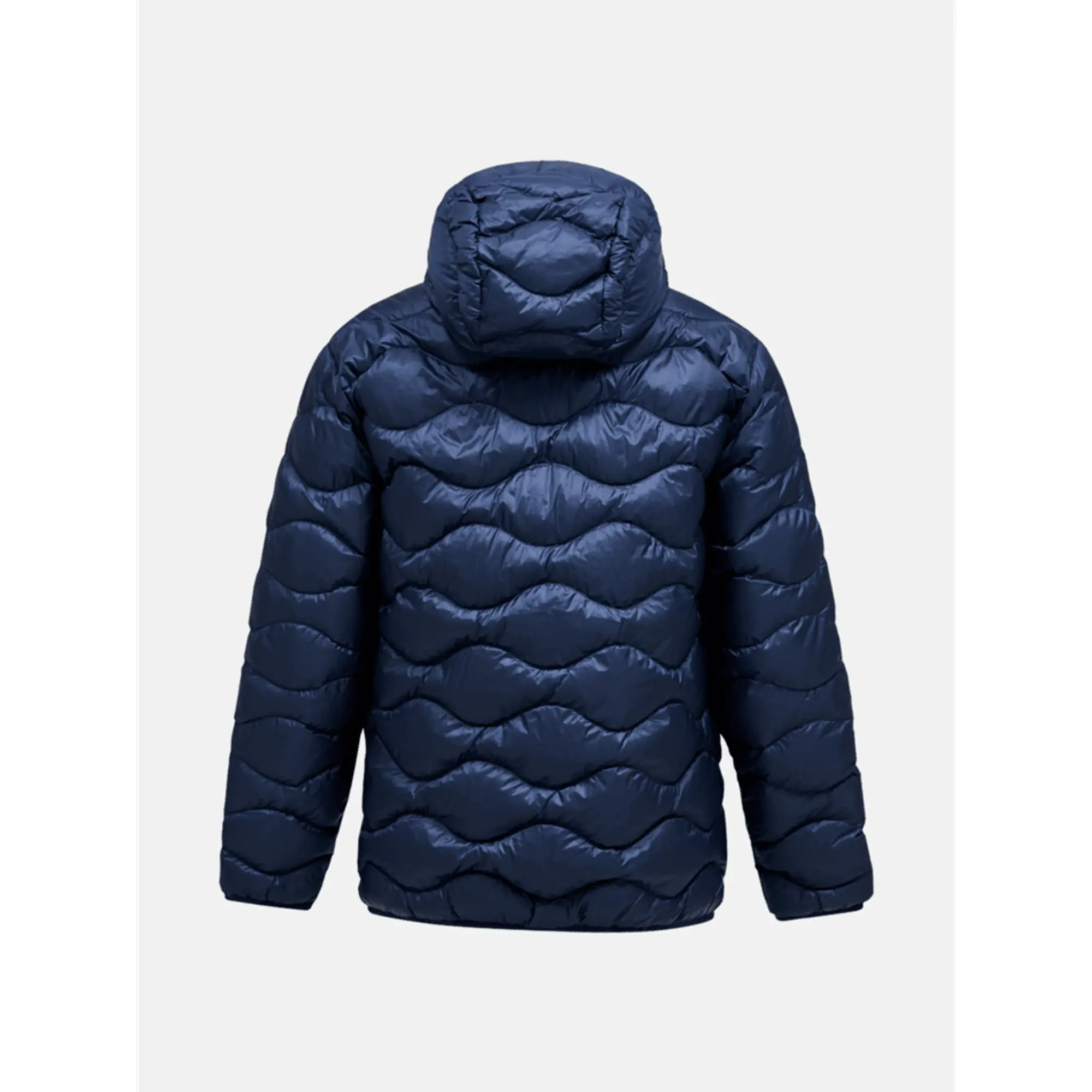 Product image 9 of 10 of Peak Performance Men's Helium Down Hooded Jacket - Blue Shadow