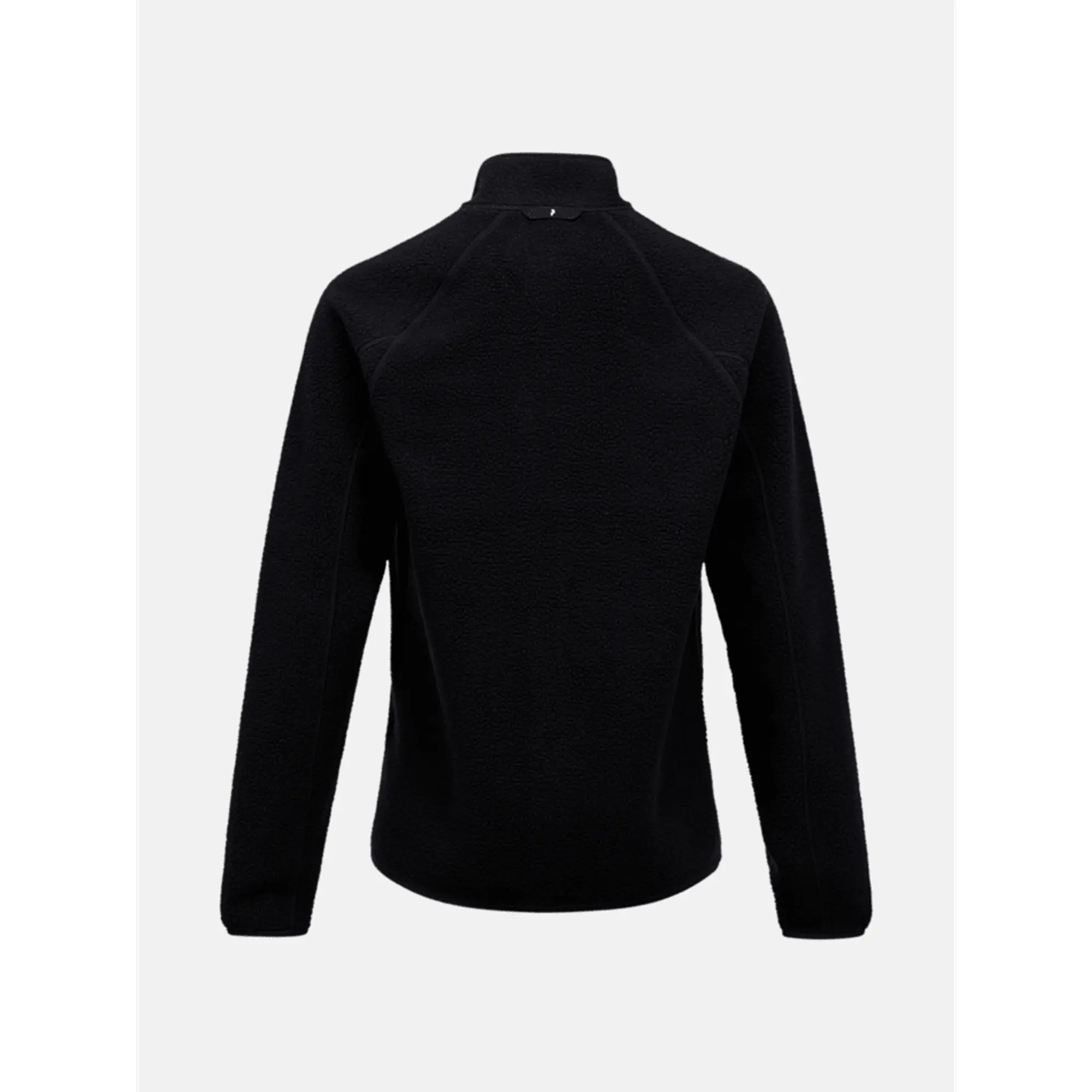 Product image 6 of 7 of Peak Performance Men's NatureRush Pile Zip Jacket - Black/Black