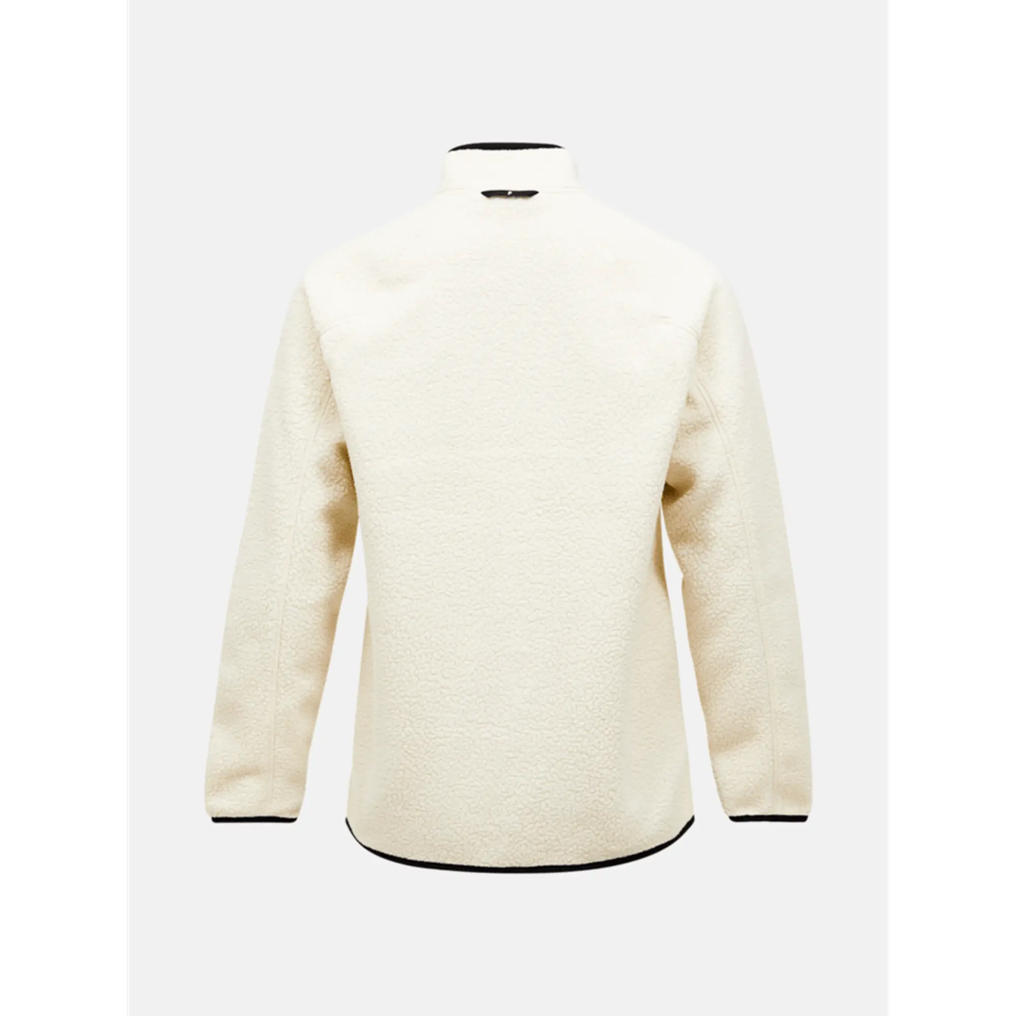 Product image 6 of 7 of Peak Performance Men's NatureRush Pile Zip Jacket - Sand Fog/Black