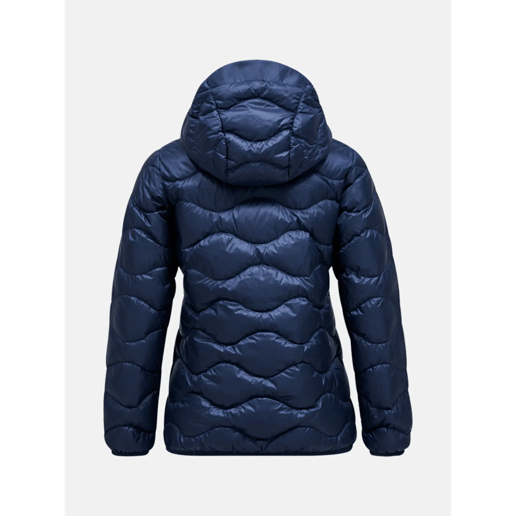 Product image 6 of 7 of Peak Performance Women's Helium Down Hooded Jacket - Blue Shadow
