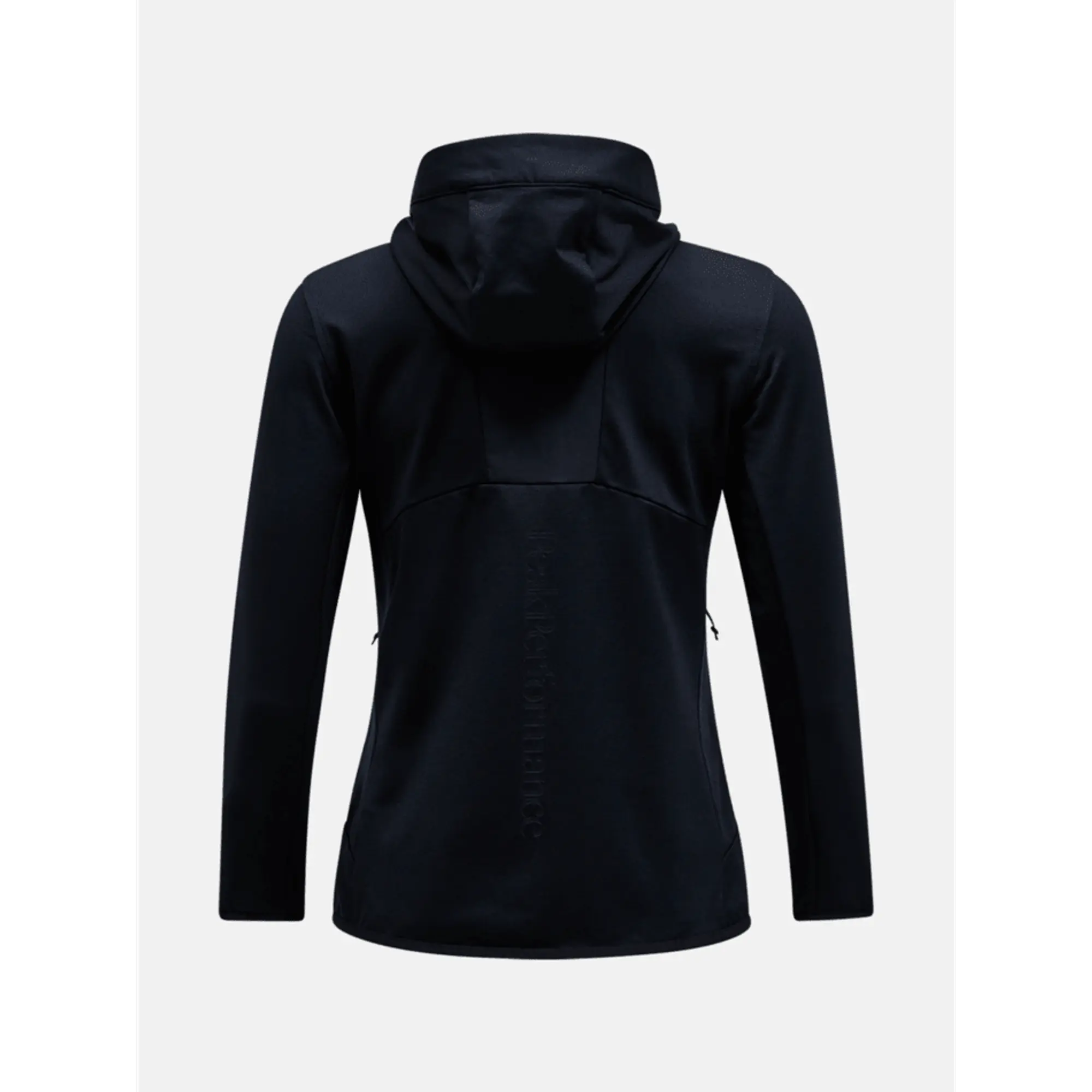 Product image 6 of 7 of Peak Performance Women's Utility Light Zip Hoodie - Black/Black