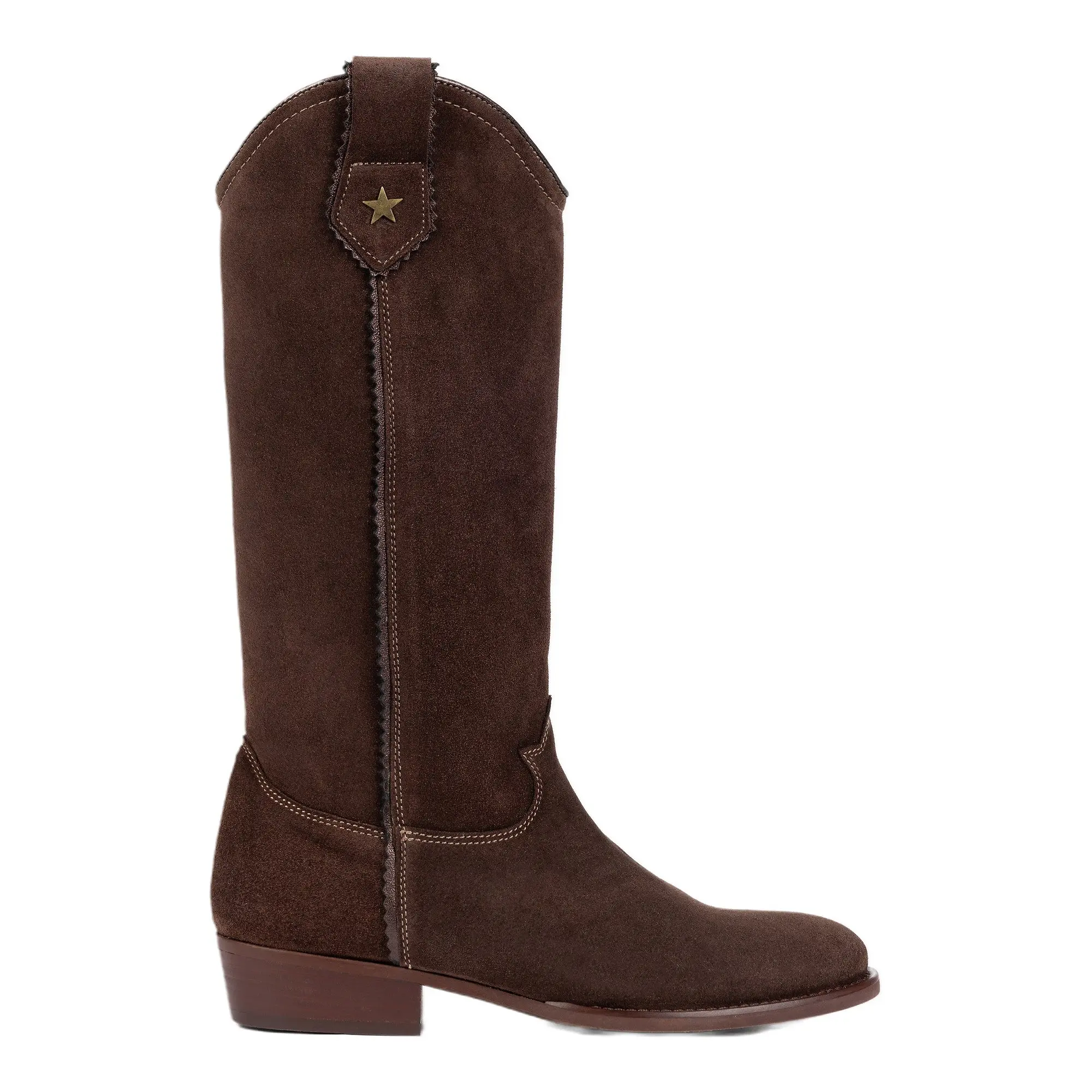 Product image 1 of 5 of Penelope Chilvers Women's Topanga Suede Boots - Bitter Chocolate
