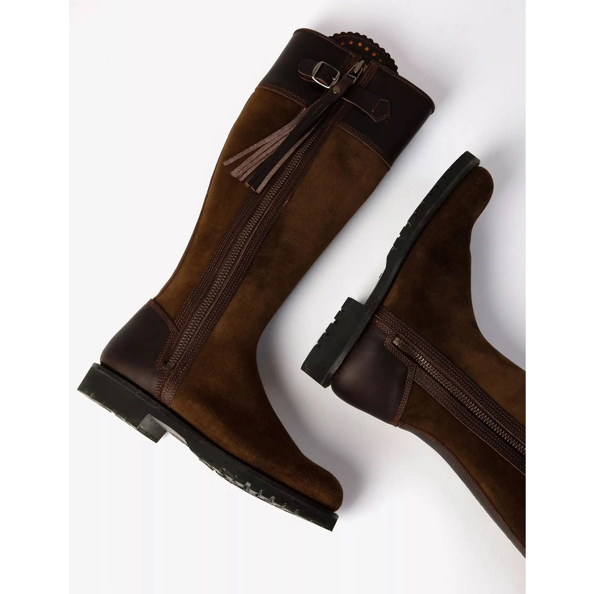 Product image 3 of 6 of Penelope Chilvers Women's Inclement Long Tassel Boots - Dark Oak