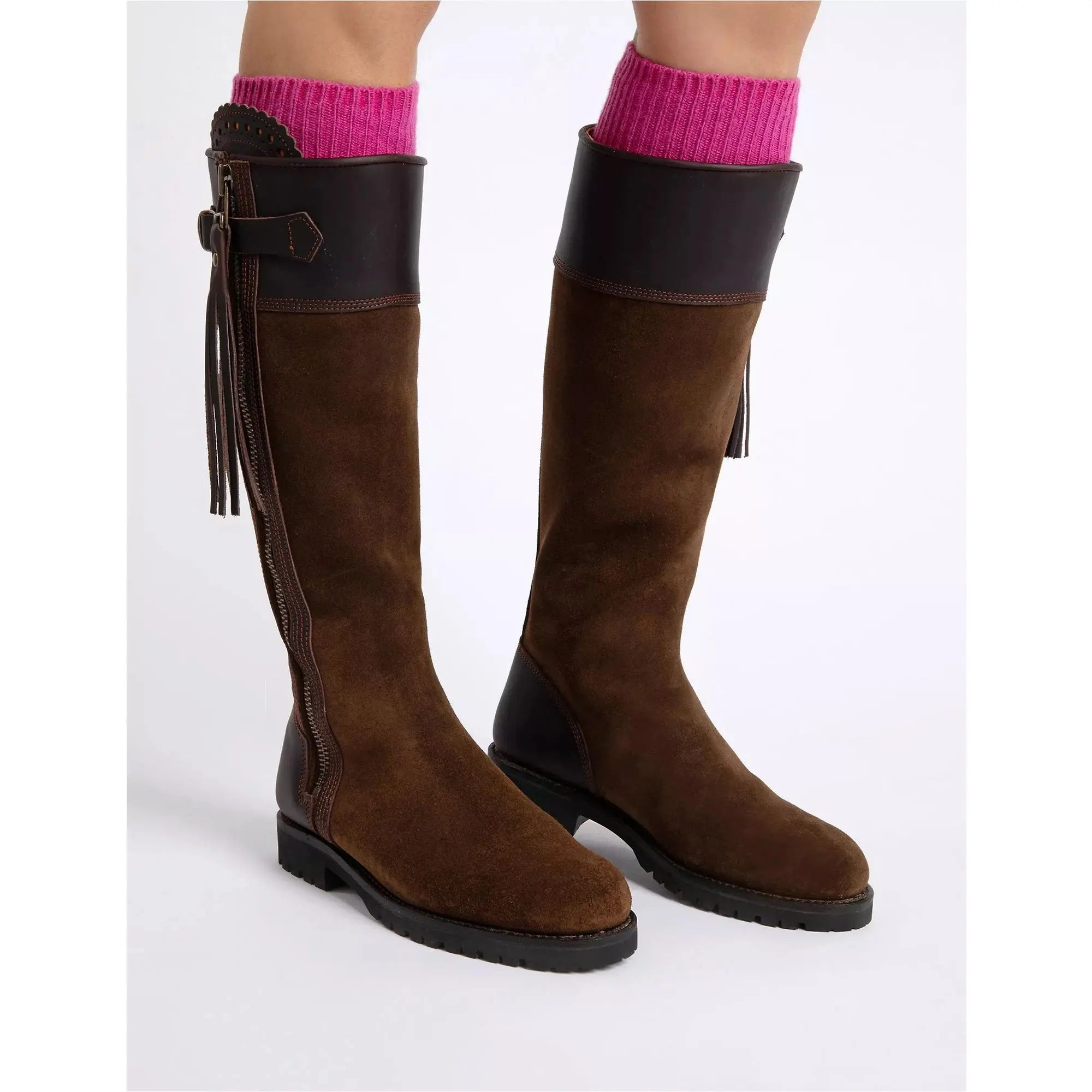 Product image 5 of 6 of Penelope Chilvers Women's Inclement Long Tassel Boots - Dark Oak