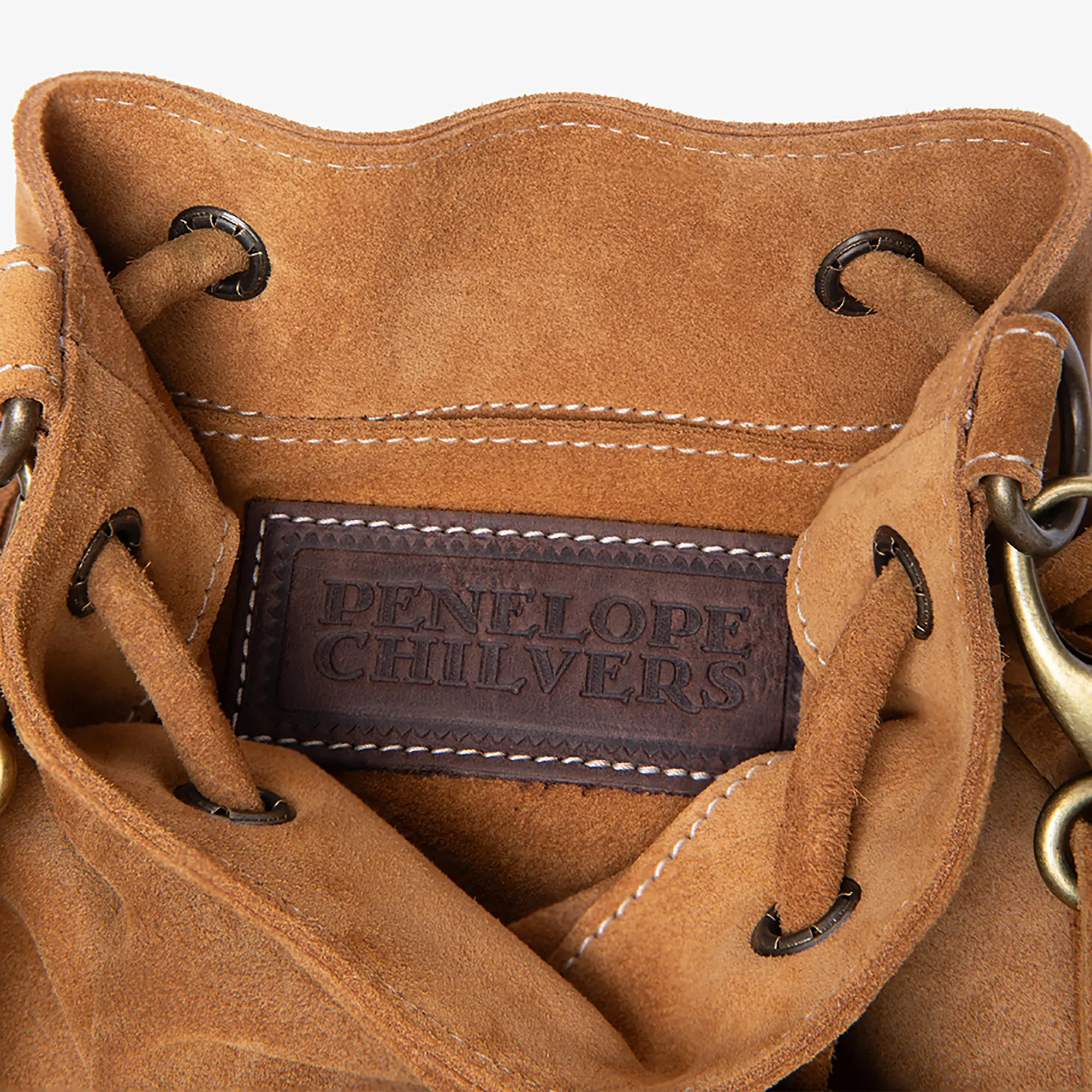 Product image 3 of 3 of Penelope Chilvers Women's Mini Fringe Suede Bag - Tan