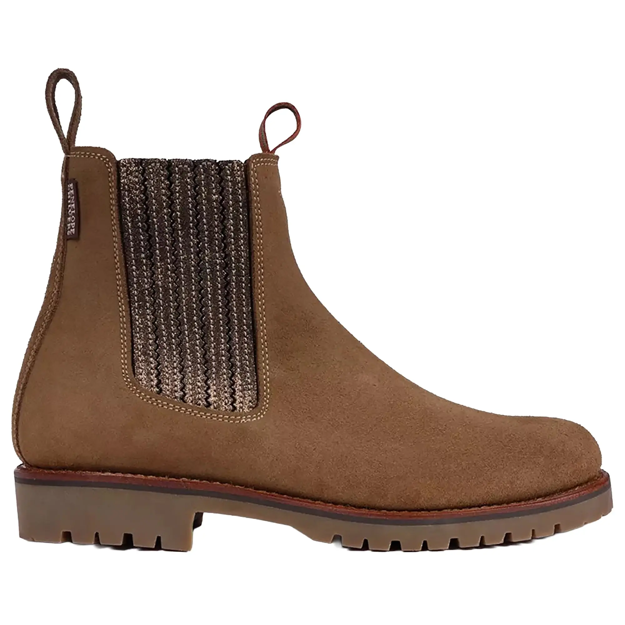 Product image 1 of 5 of Penelope Chilvers Women's Oscar Suede Chelsea Boots - Sesame/Bronze
