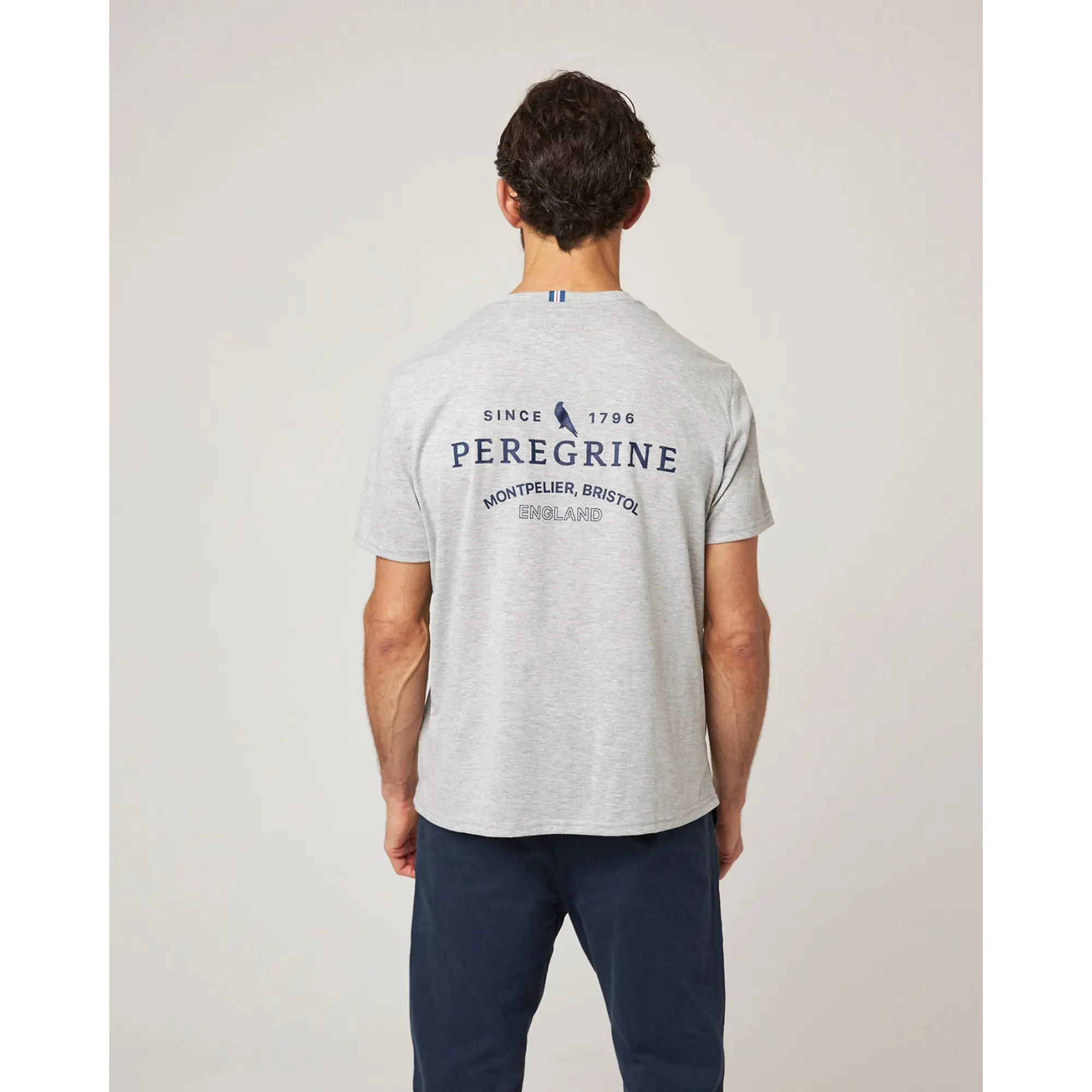 Product image 7 of 9 of Peregrine Men's Made In England Graphic T-Shirt - Light Grey