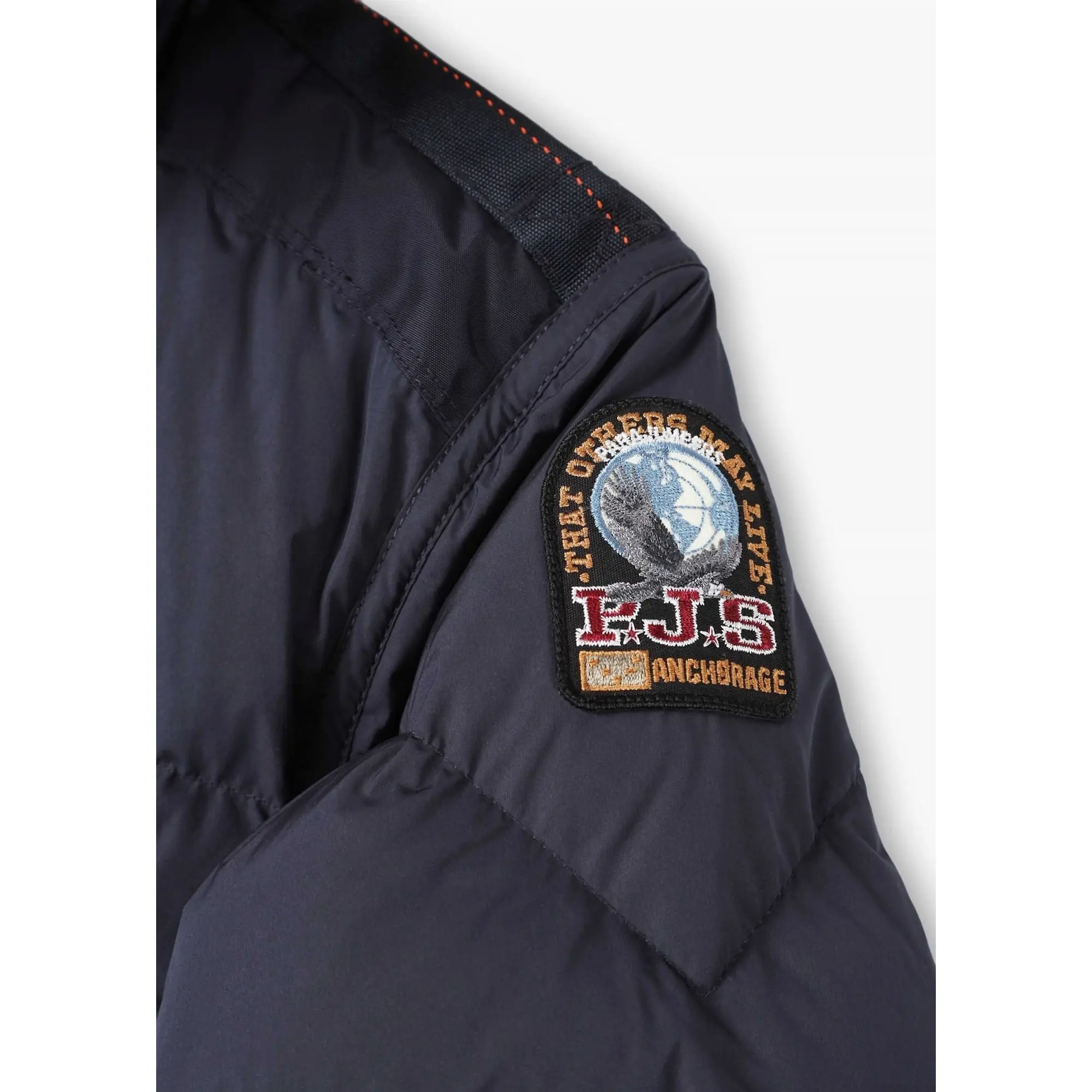 Product image 9 of 15 of Parajumpers Men's Harraseeket Hooded Down Parka Jacket - Blue Navy