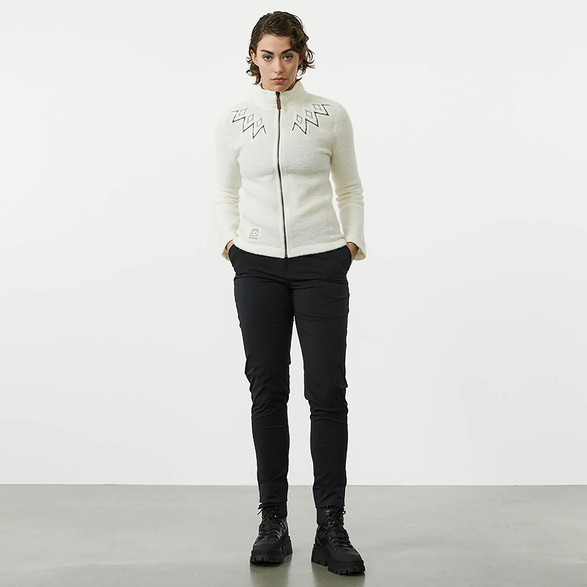 Product image 2 of 5 of 66°North Women's Kaldi Sweater - Off White