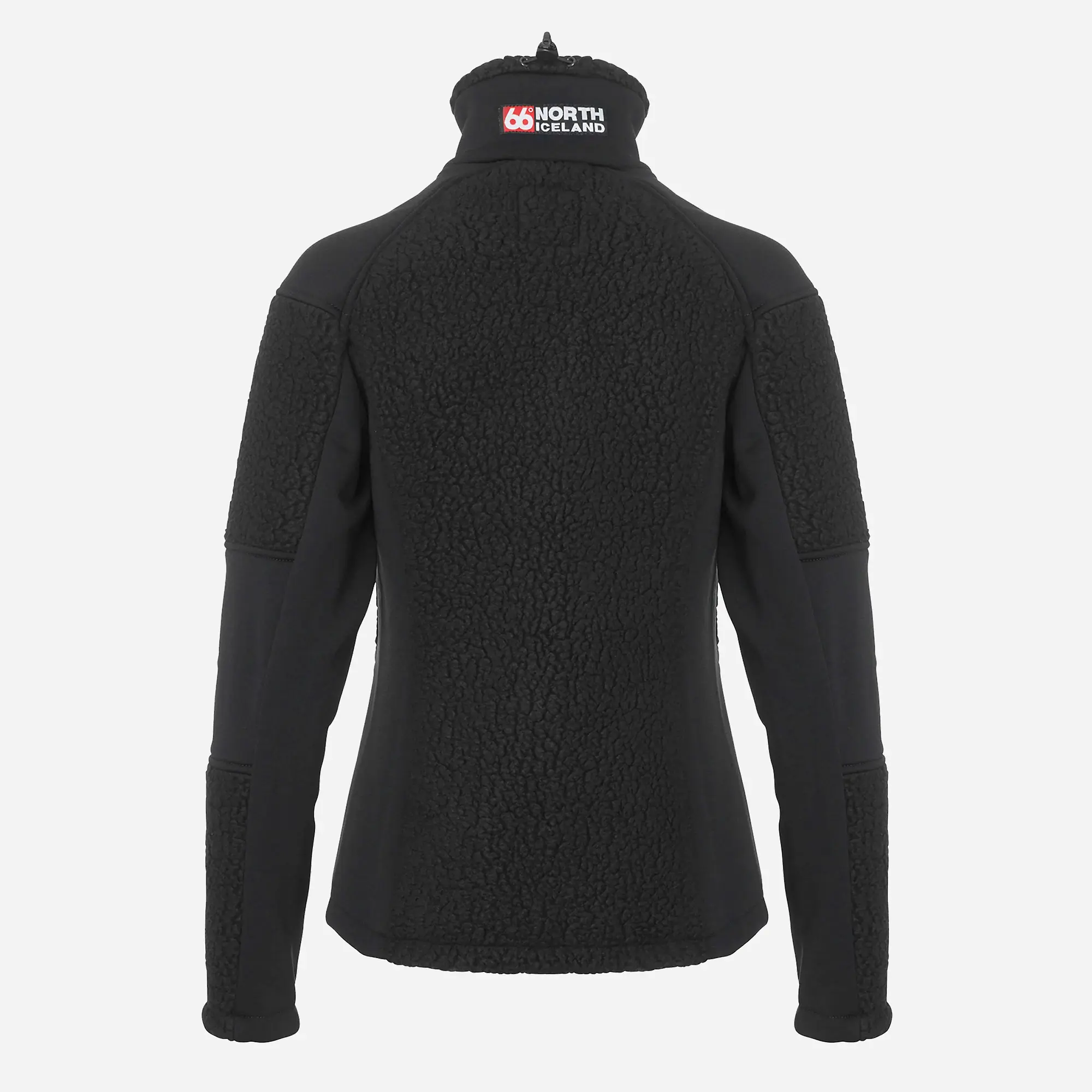 Product image 7 of 7 of 66°North Women's Tindur Technical Shearling Jacket - Black
