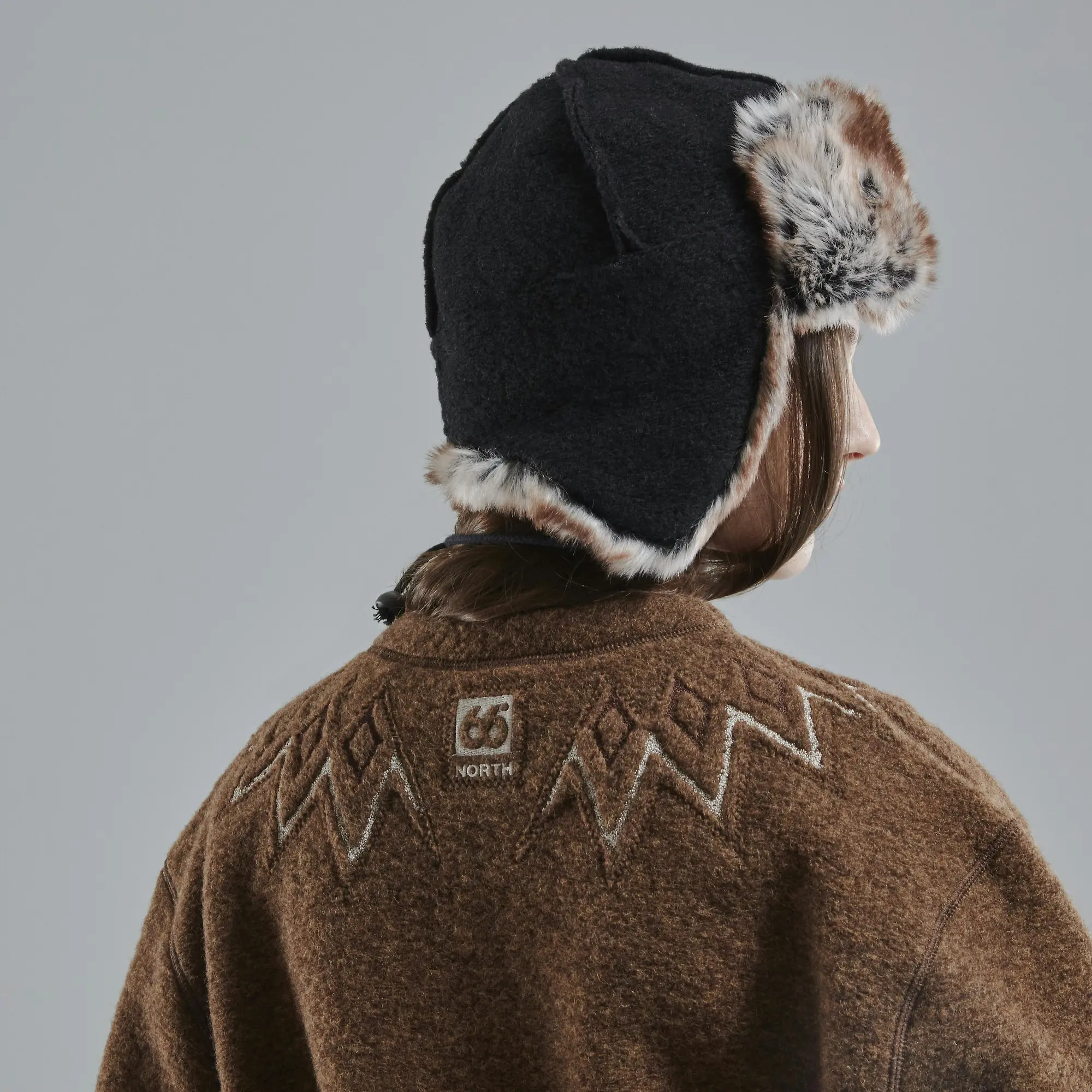Product image 4 of 8 of 66°North Kaldi Arctic Hat - Black