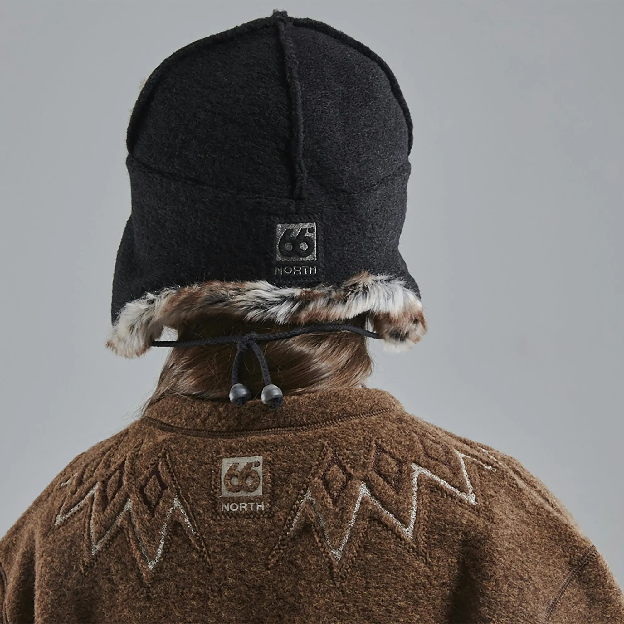Product image 5 of 8 of 66°North Kaldi Arctic Hat - Black