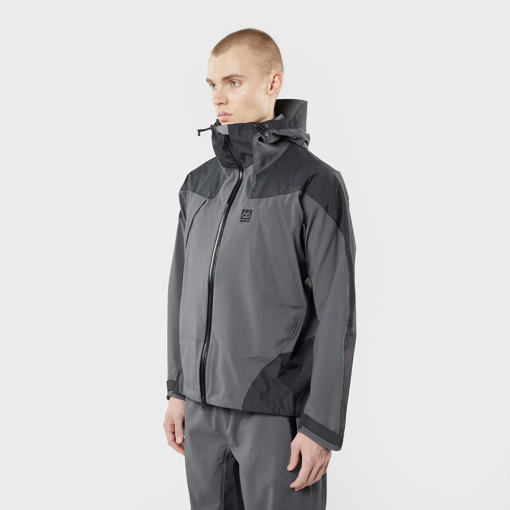 Product image 2 of 5 of 66°North Men's Dyngja Shell Jacket - Black