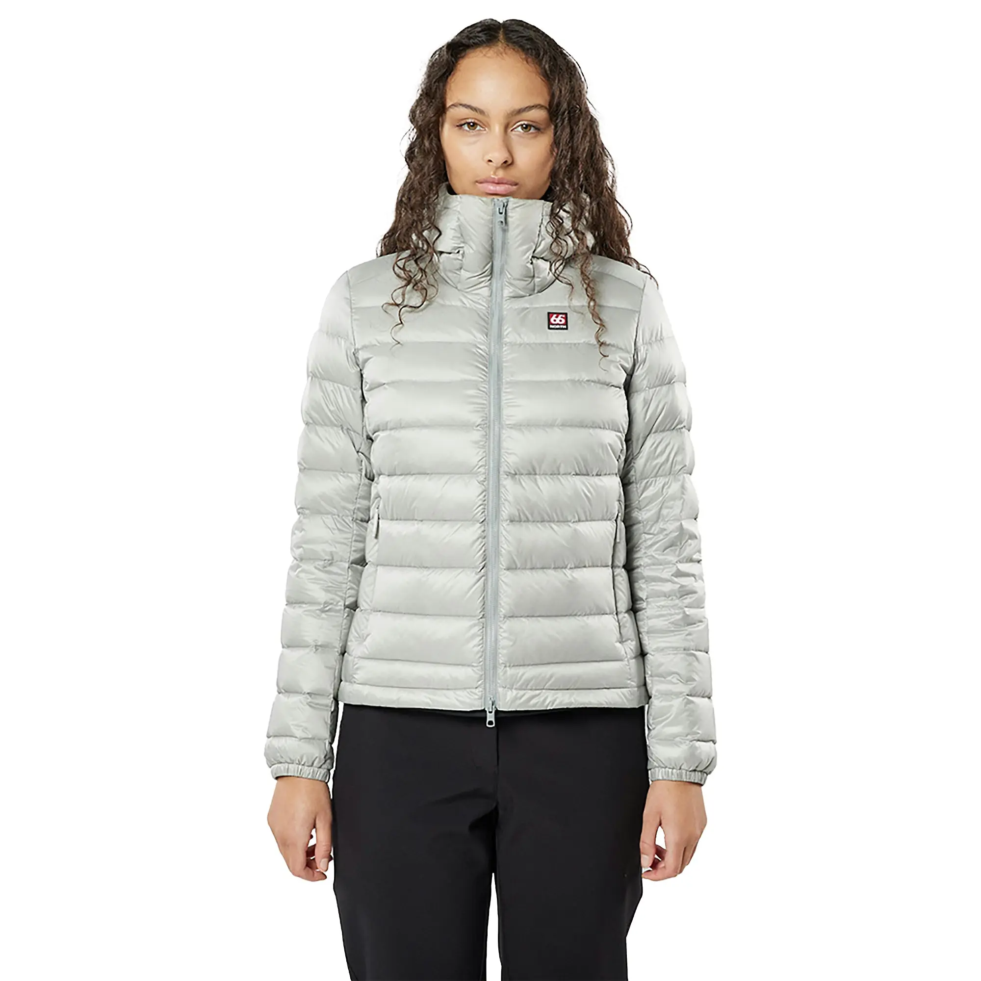 Product image 1 of 9 of 66°North Women's Keilir Down Jacket - Grey Sky