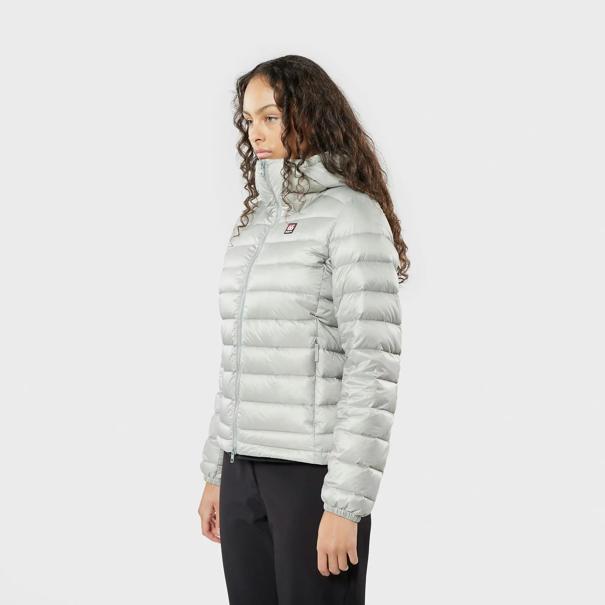 Product image 2 of 9 of 66°North Women's Keilir Down Jacket - Grey Sky