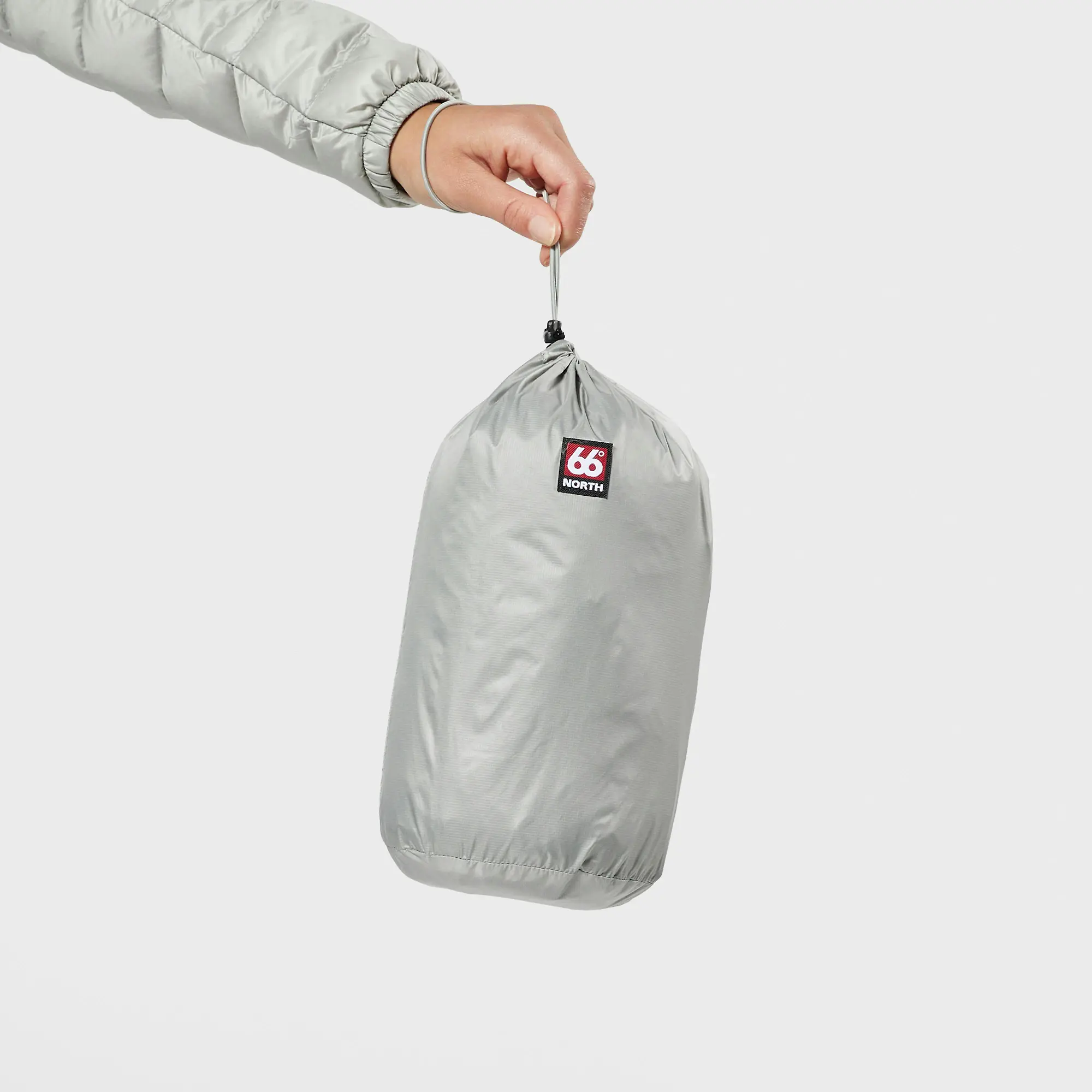 Product image 7 of 9 of 66°North Women's Keilir Down Jacket - Grey Sky