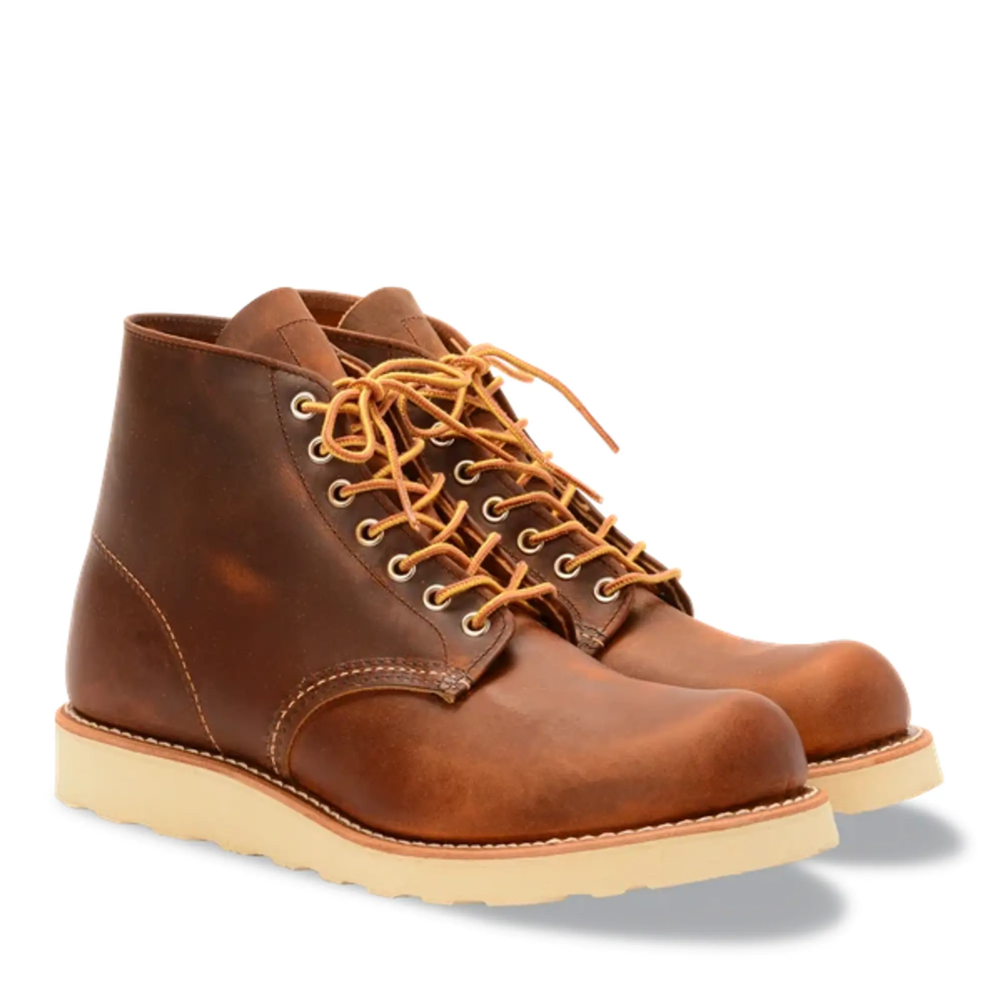 Product image 2 of 5 of Red Wing Men's Round Toe Boots - Copper Rough & Tough - Style 9111