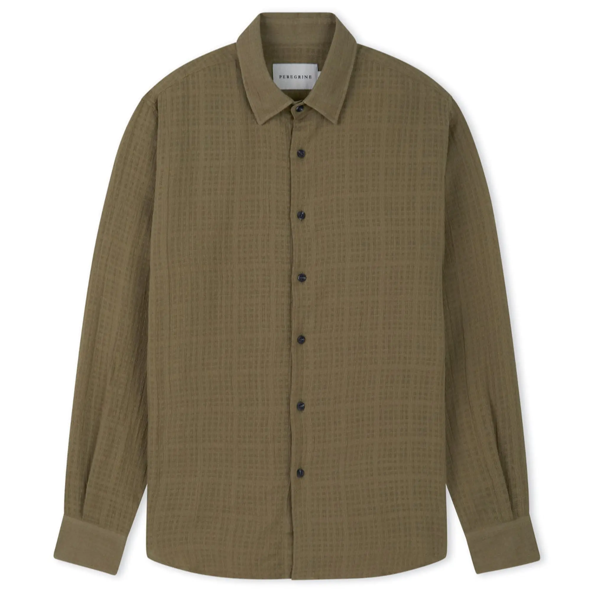 Product image 1 of 8 of Peregrine Men's Made In England Resort Shirt - Moss