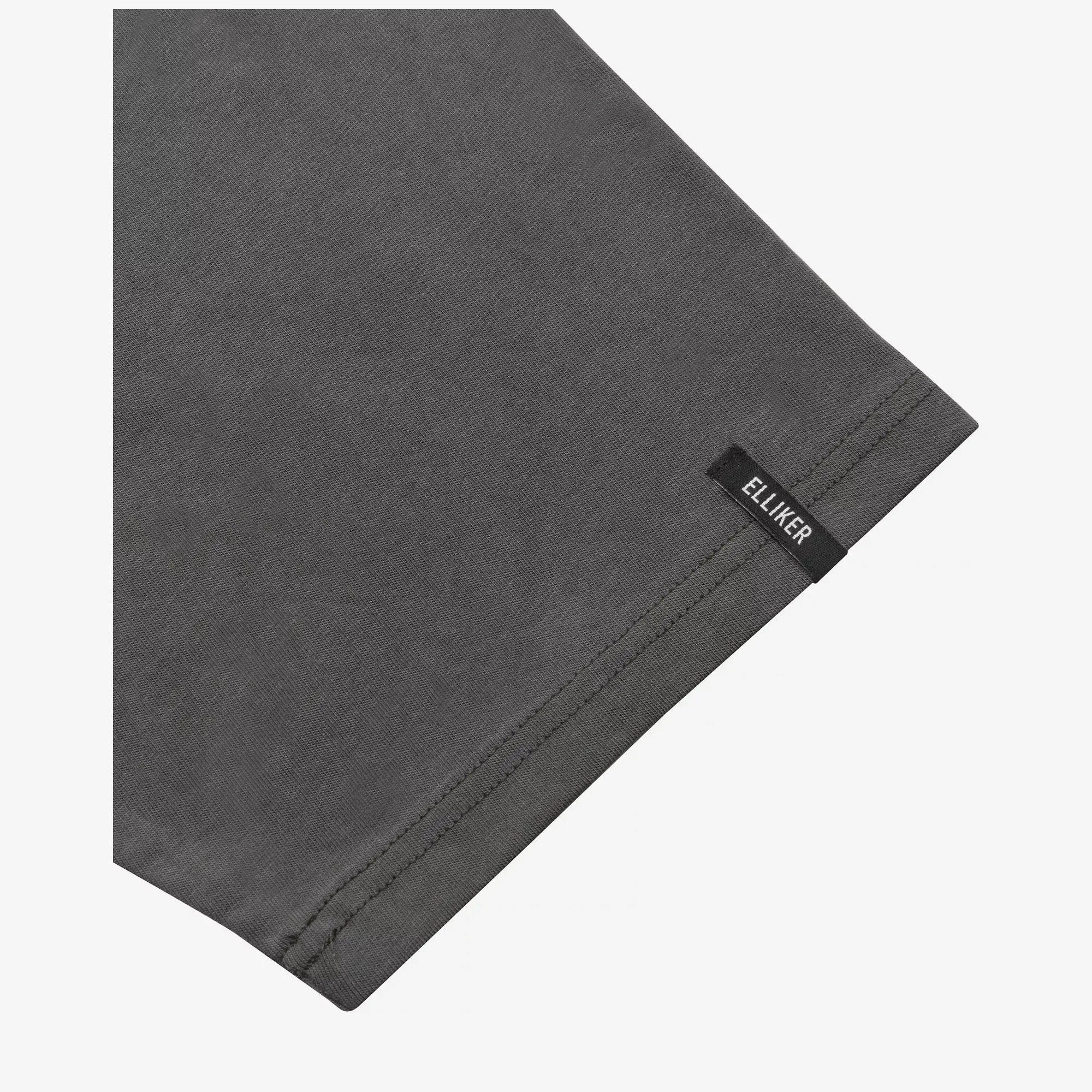 Product image 6 of 13 of Elliker Unisex Rill Hill Print Short Sleeve T-Shirt - Grey