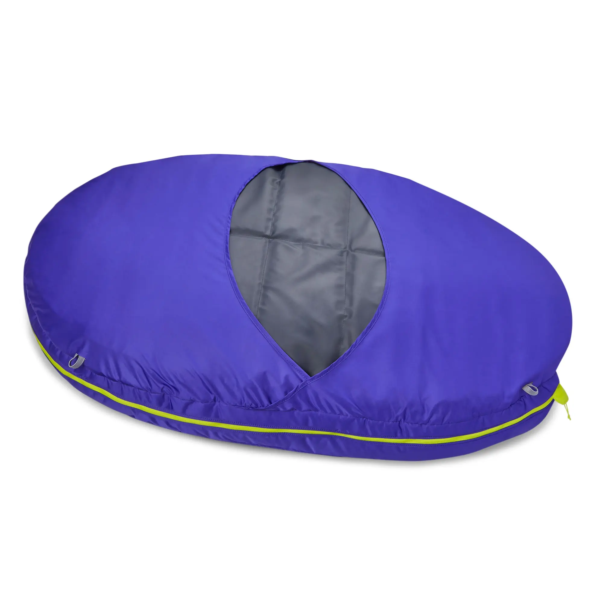 Product image 4 of 9 of RUFFWEAR Highlands Dog Sleeping Bag - Huckleberry Blue