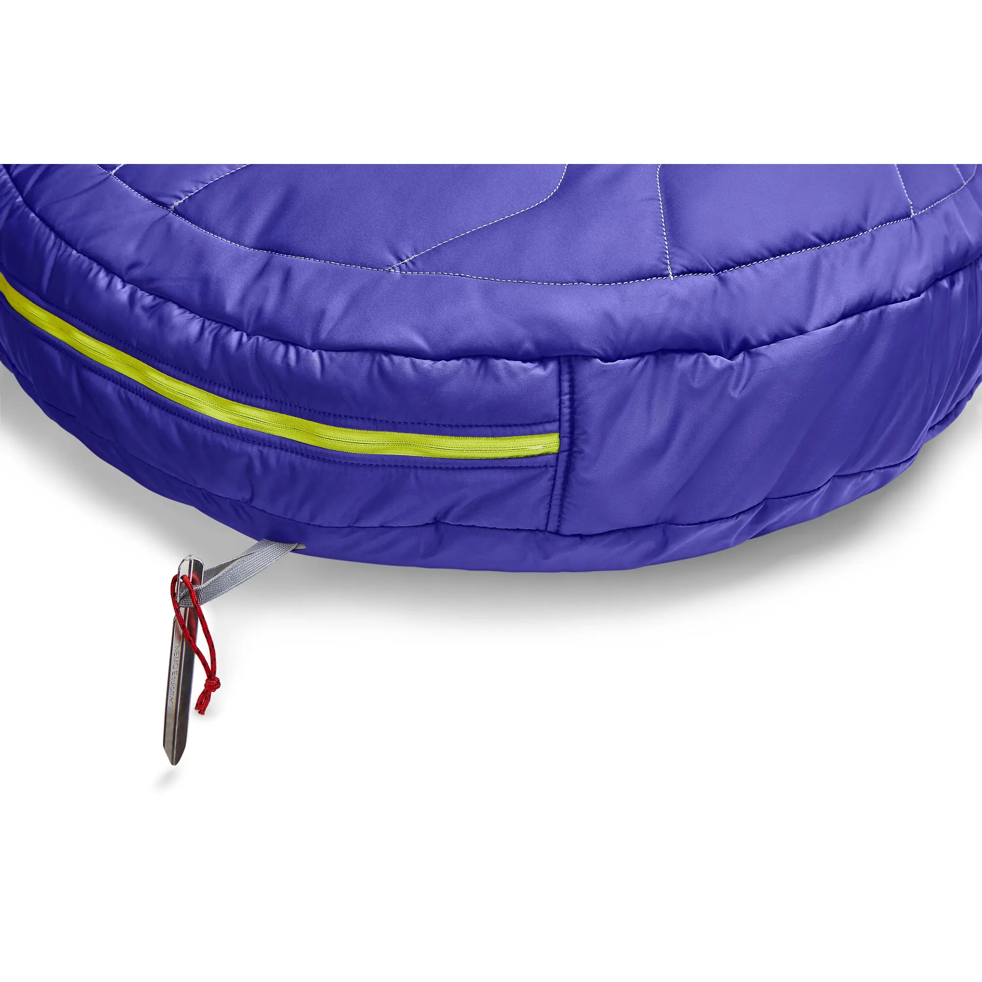 Product image 6 of 9 of RUFFWEAR Highlands Dog Sleeping Bag - Huckleberry Blue