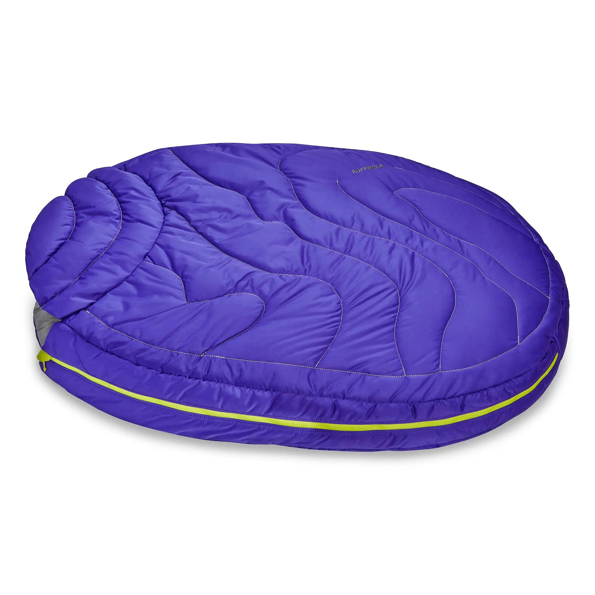 Product image 8 of 9 of RUFFWEAR Highlands Dog Sleeping Bag - Huckleberry Blue