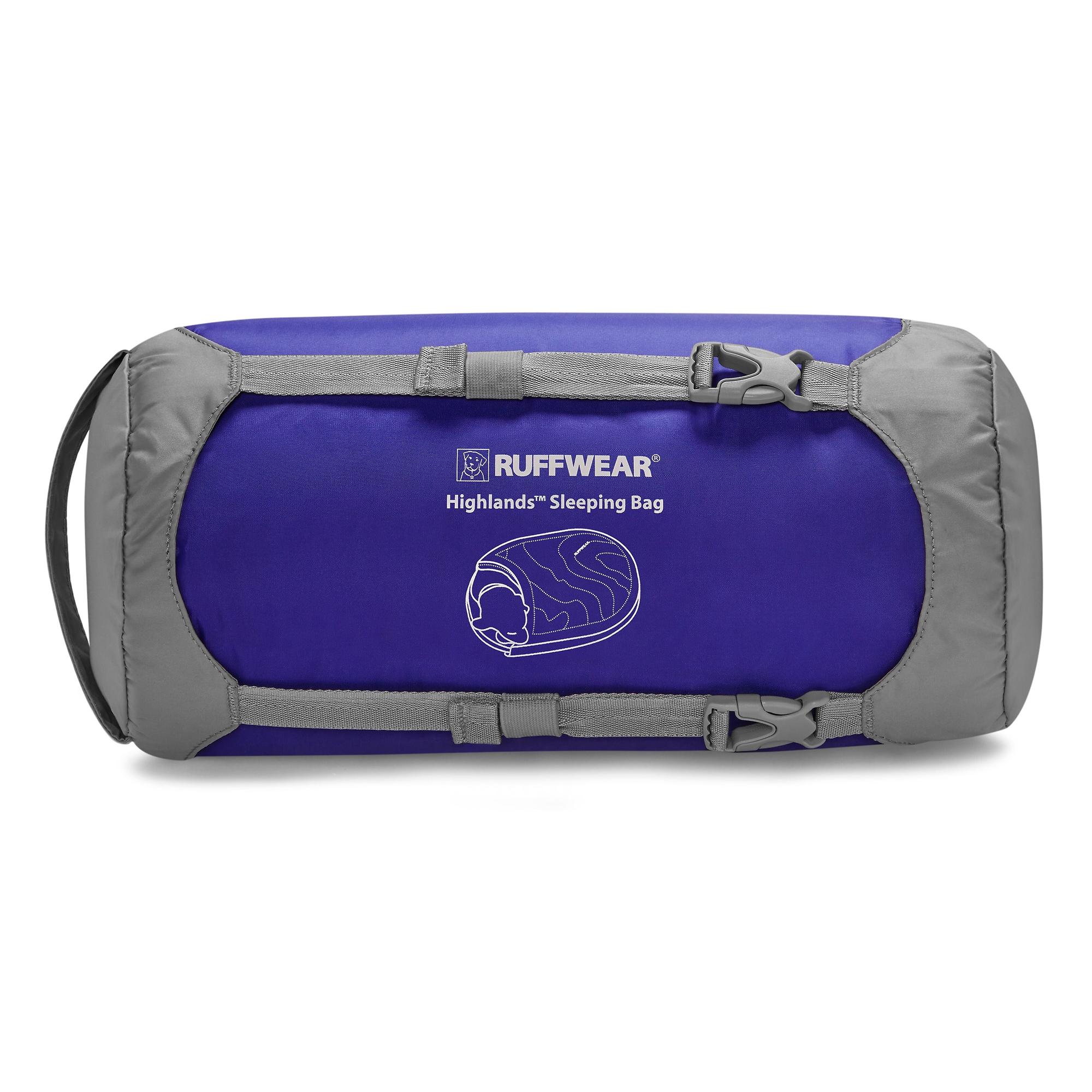 RUFFWEAR Highlands Dog Sleeping Bag - Huckleberry Blue | British