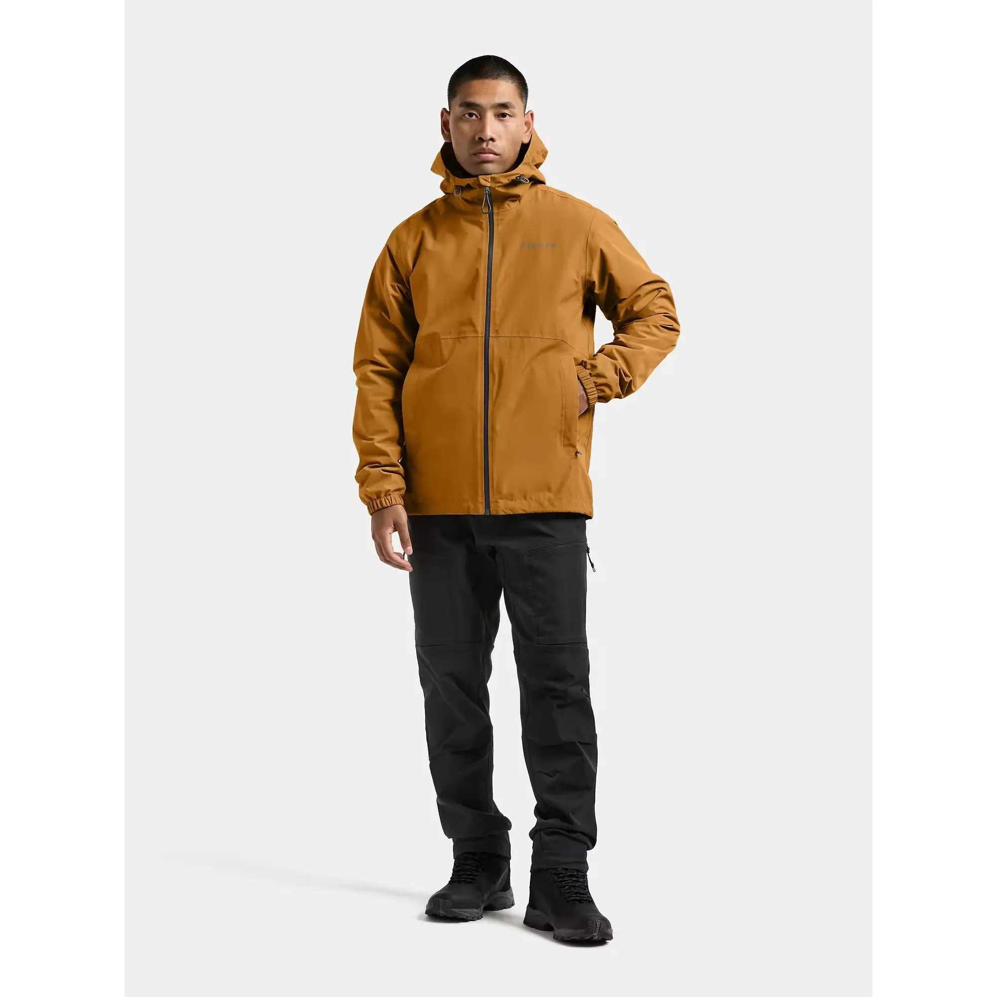 Product image 3 of 5 of Didriksons Men's Dario Waterproof Jacket - Spice Brown