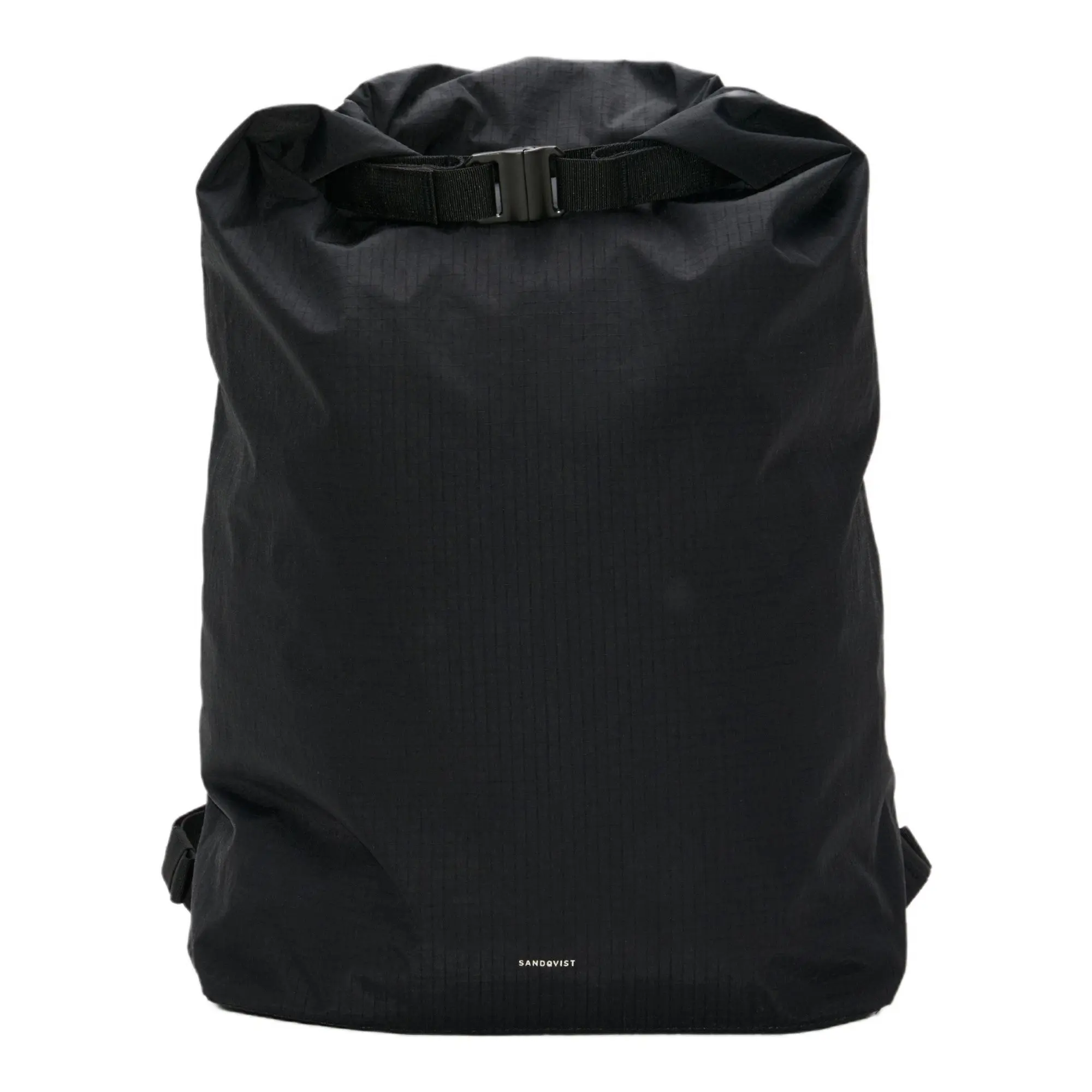Product image 1 of 8 of Sandqvist Grid Rolltop Backpack 14" - Black