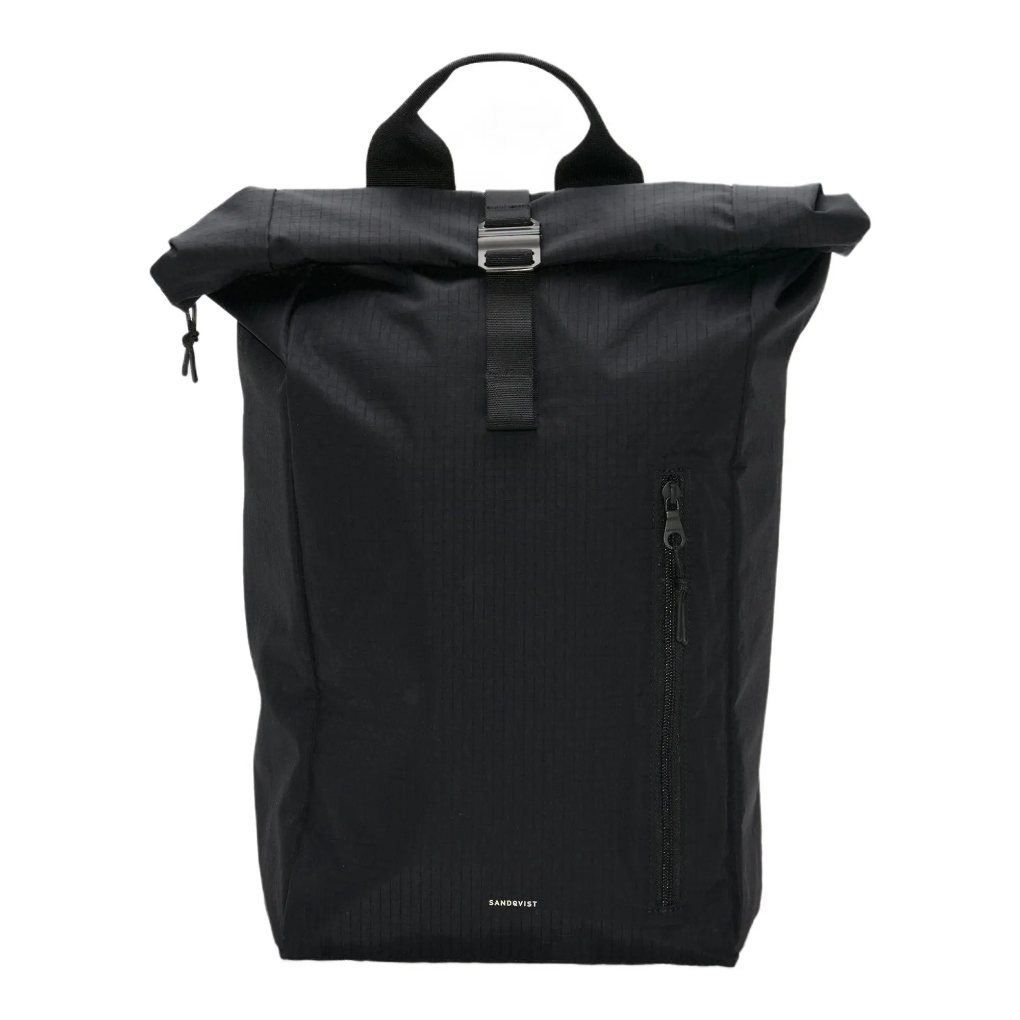 Product image 1 of 7 of Sandqvist Grid Rolltop Backpack 16" - Black