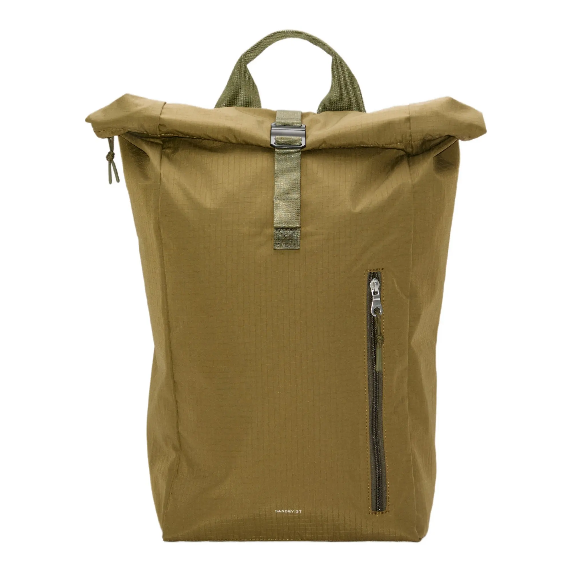 Product image 1 of 8 of Sandqvist Grid Rolltop Backpack 16" - Military Olive