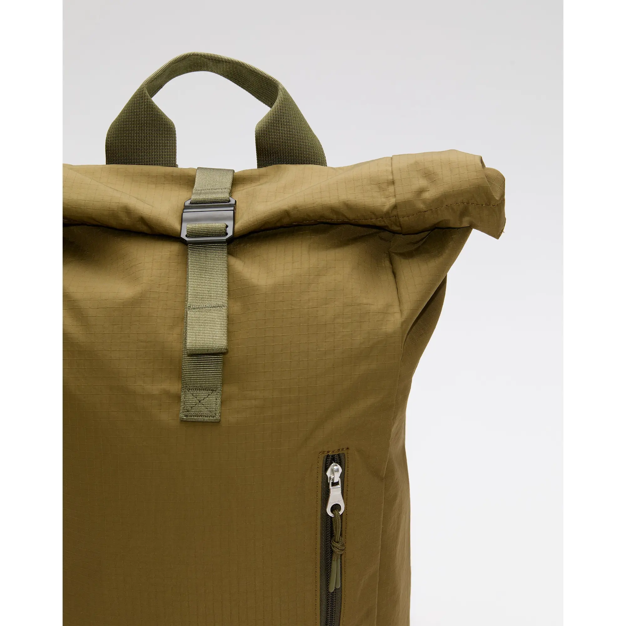 Product image 4 of 8 of Sandqvist Grid Rolltop Backpack 16" - Military Olive