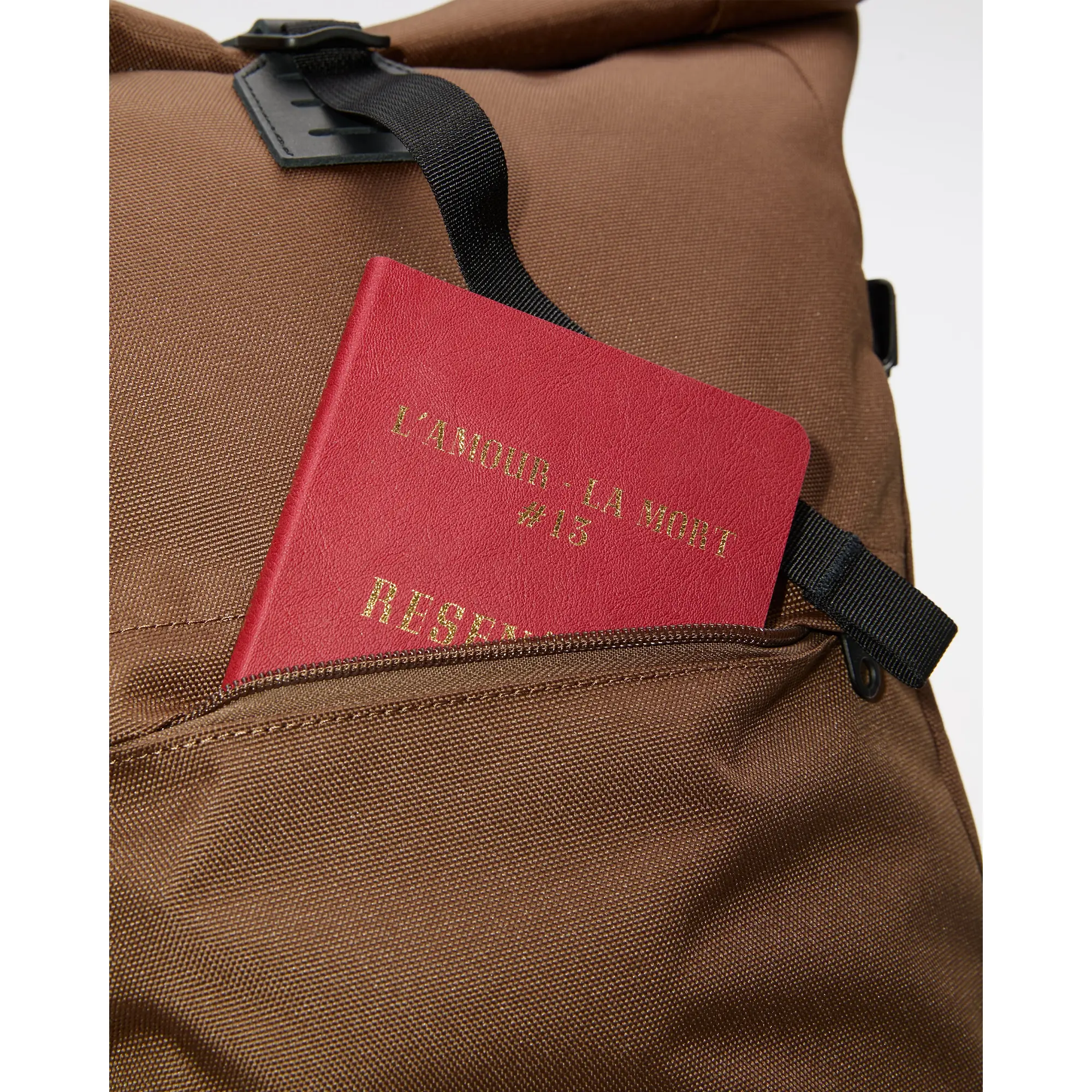 Product image 5 of 7 of Sandqvist Icon Rolltop Backpack L 26L 16" - Brown