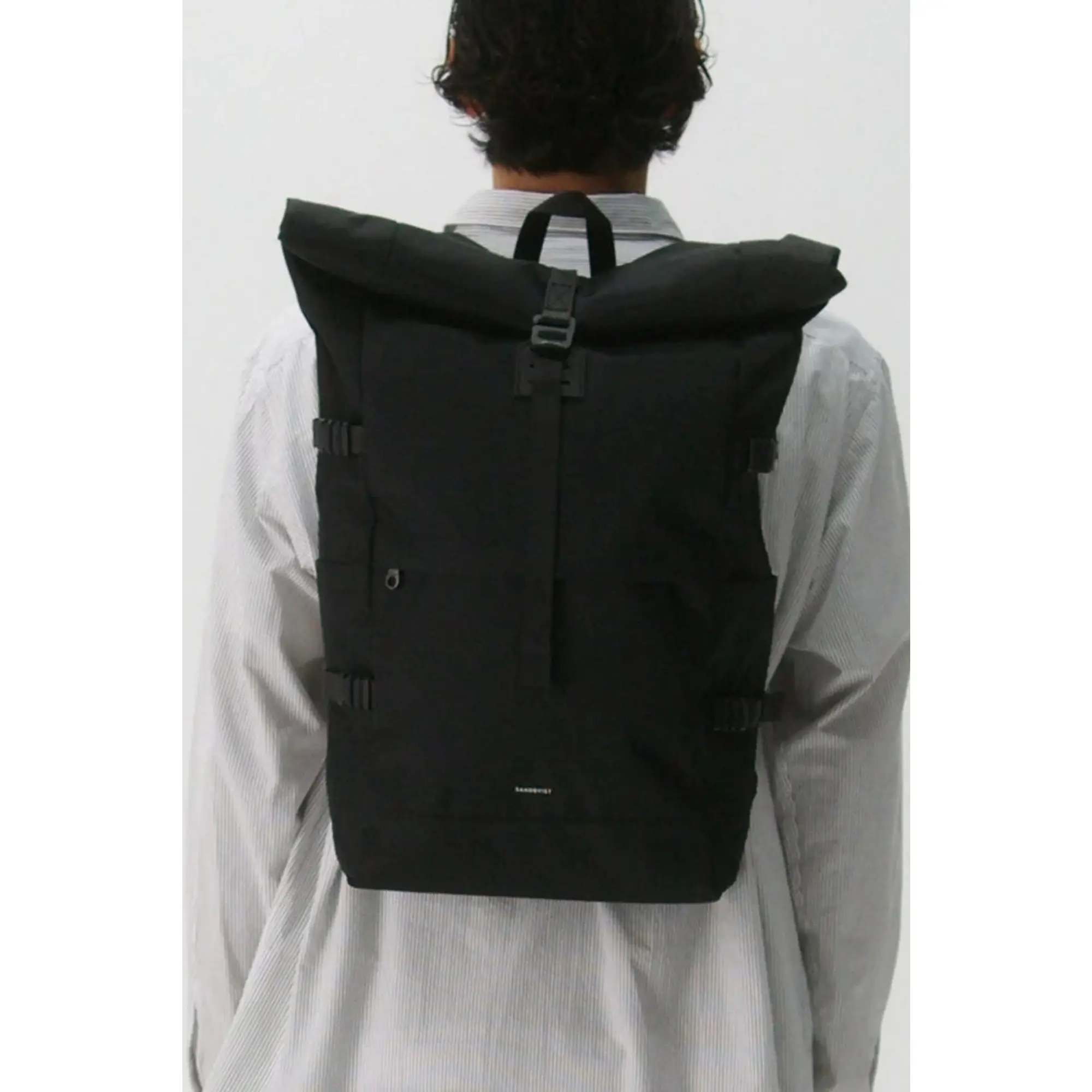 Product image 11 of 12 of Sandqvist Icon Rolltop Backpack L 26L 16" - Black