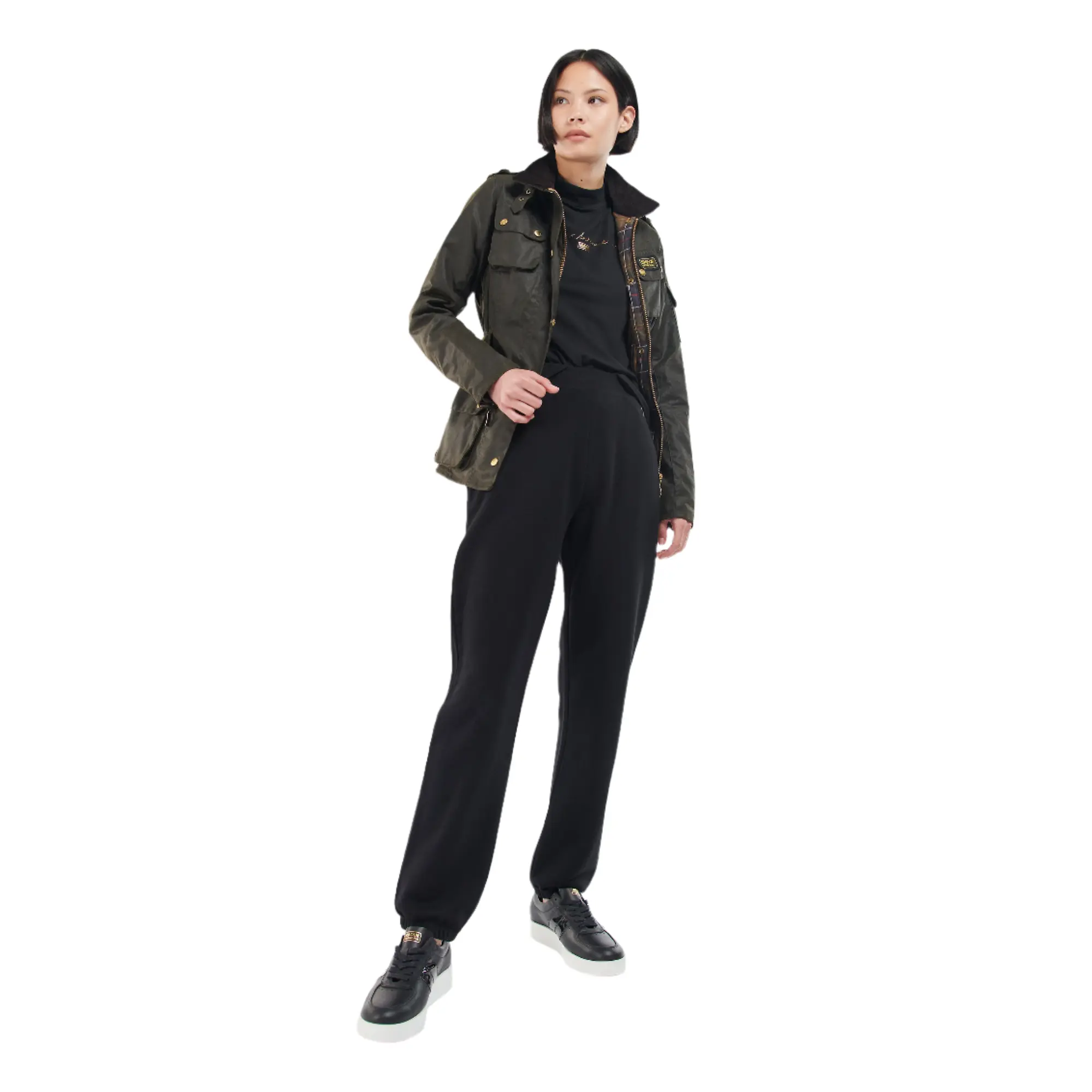 Product image 4 of 13 of Barbour International Women's International Wax Jacket - Olive