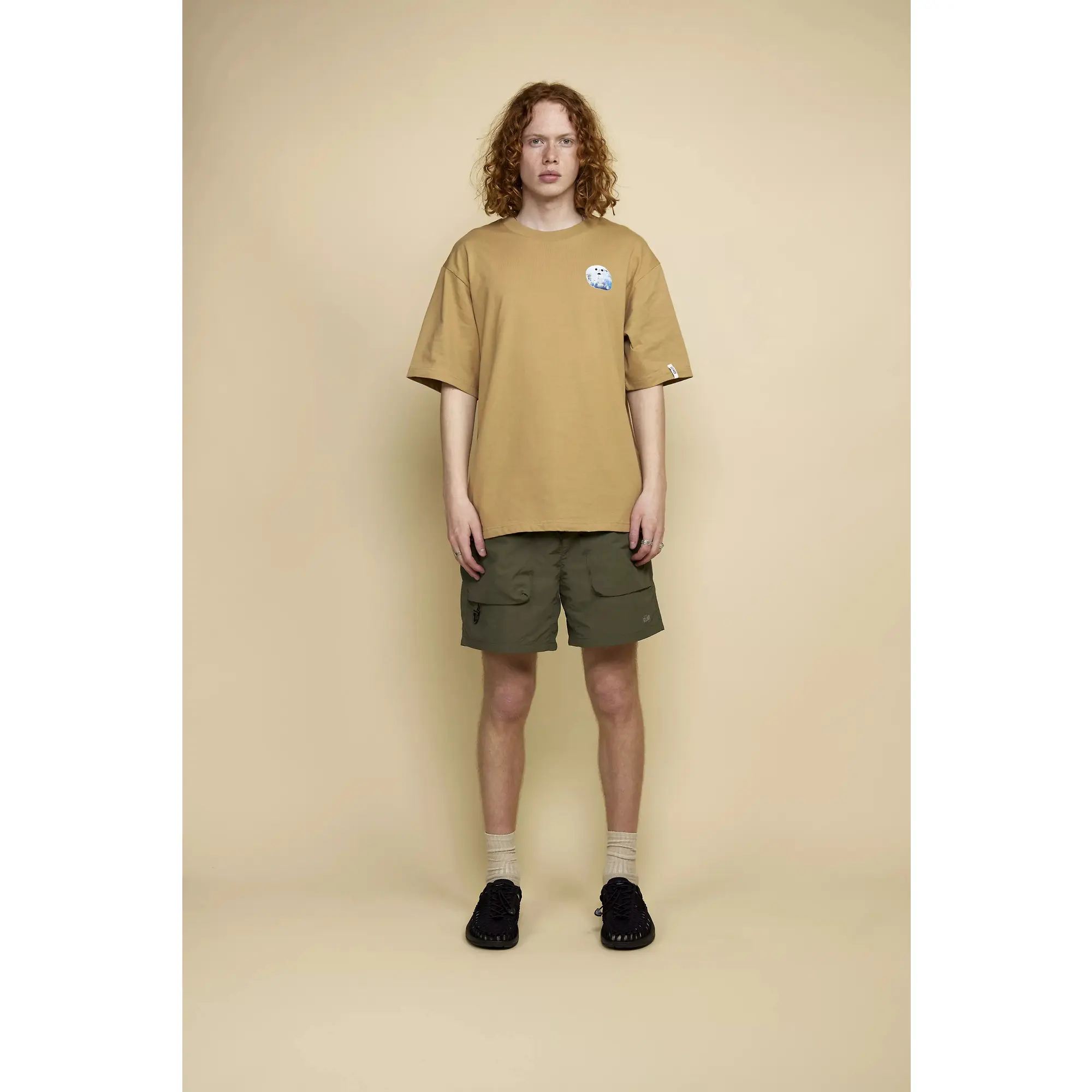 Product image 2 of 9 of Elliker Unisex Sayer Tech Shorts - Khaki
